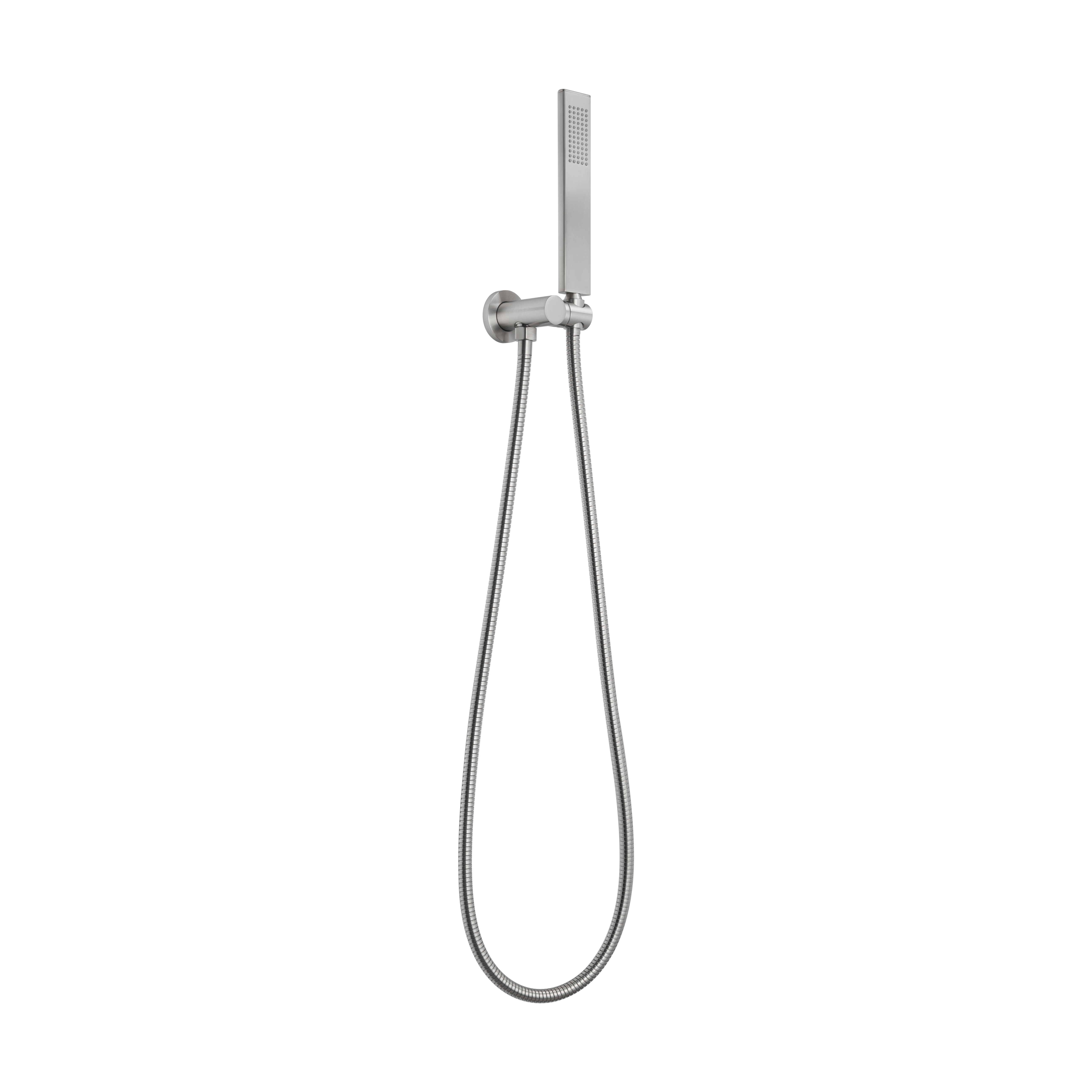 18172-Rounded-Rectangle-Hand-Shower-Set Side Brushed-Nickel