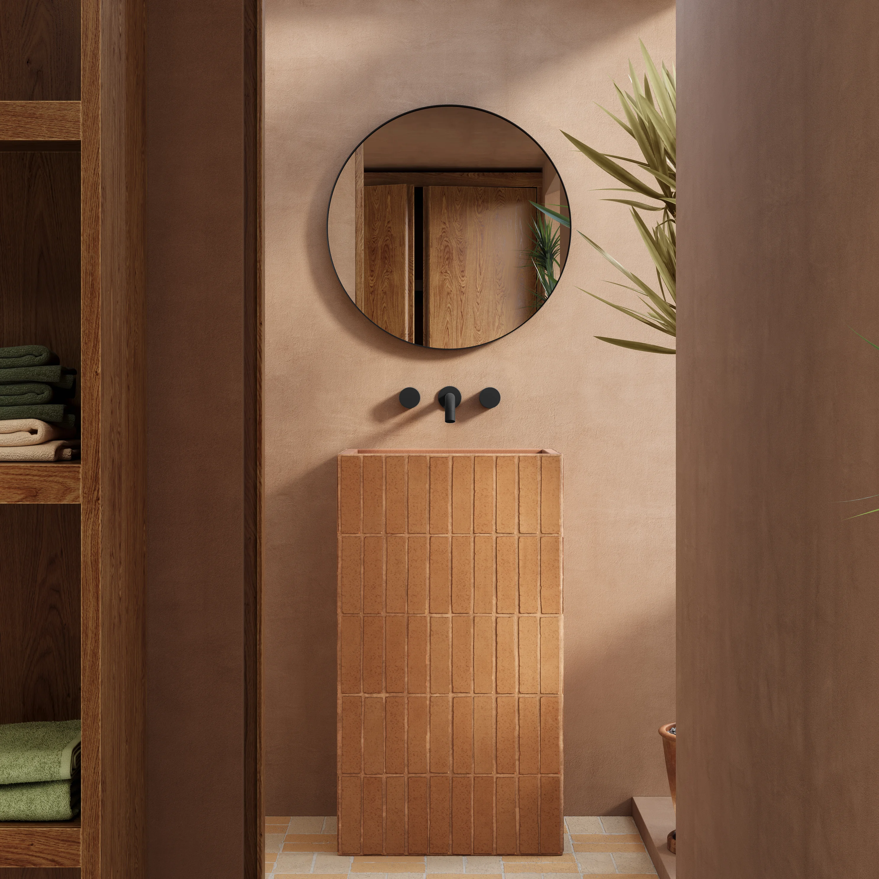 Mirror 600mm Round2 MB 02
