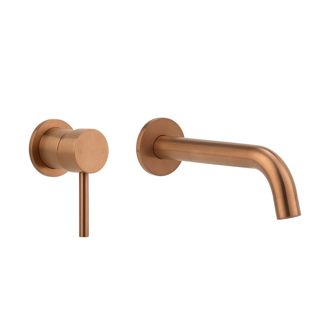 Sola mixer and spout set BrushedCopper