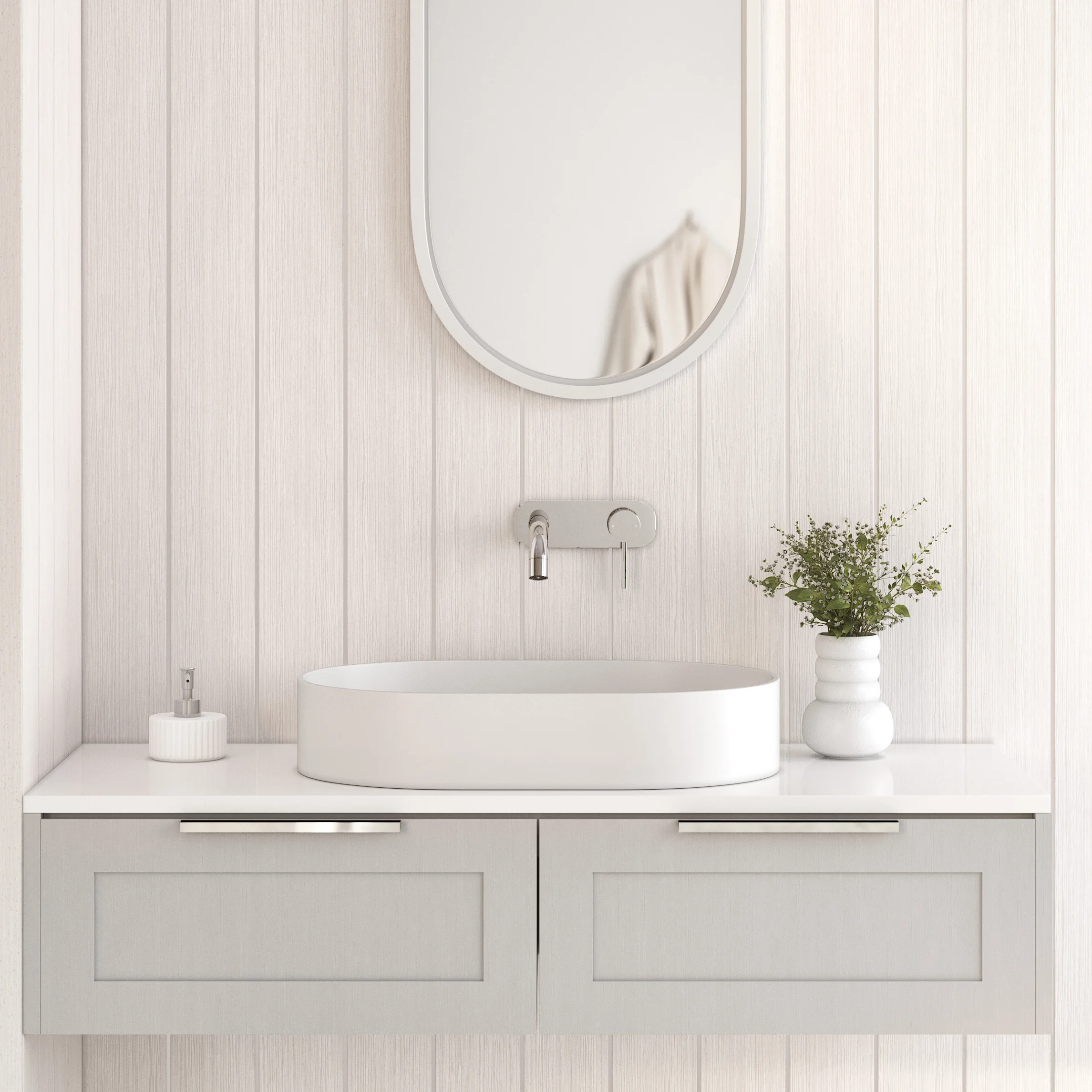 Elysian Minimal Wall Mounted Set 1 - CH
