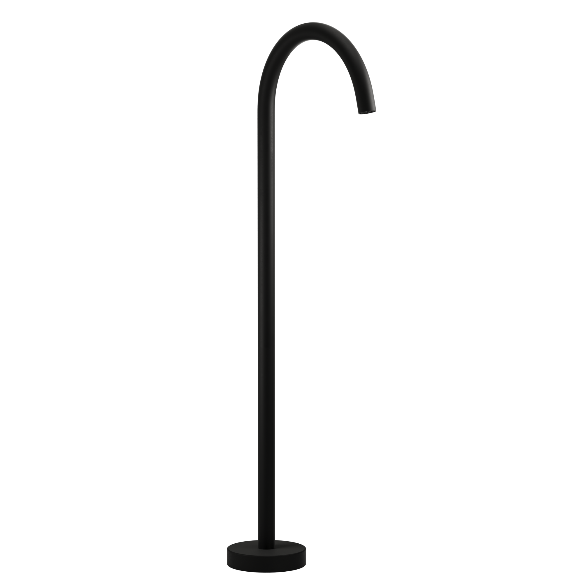 FloorMountedSpout MatteBlack