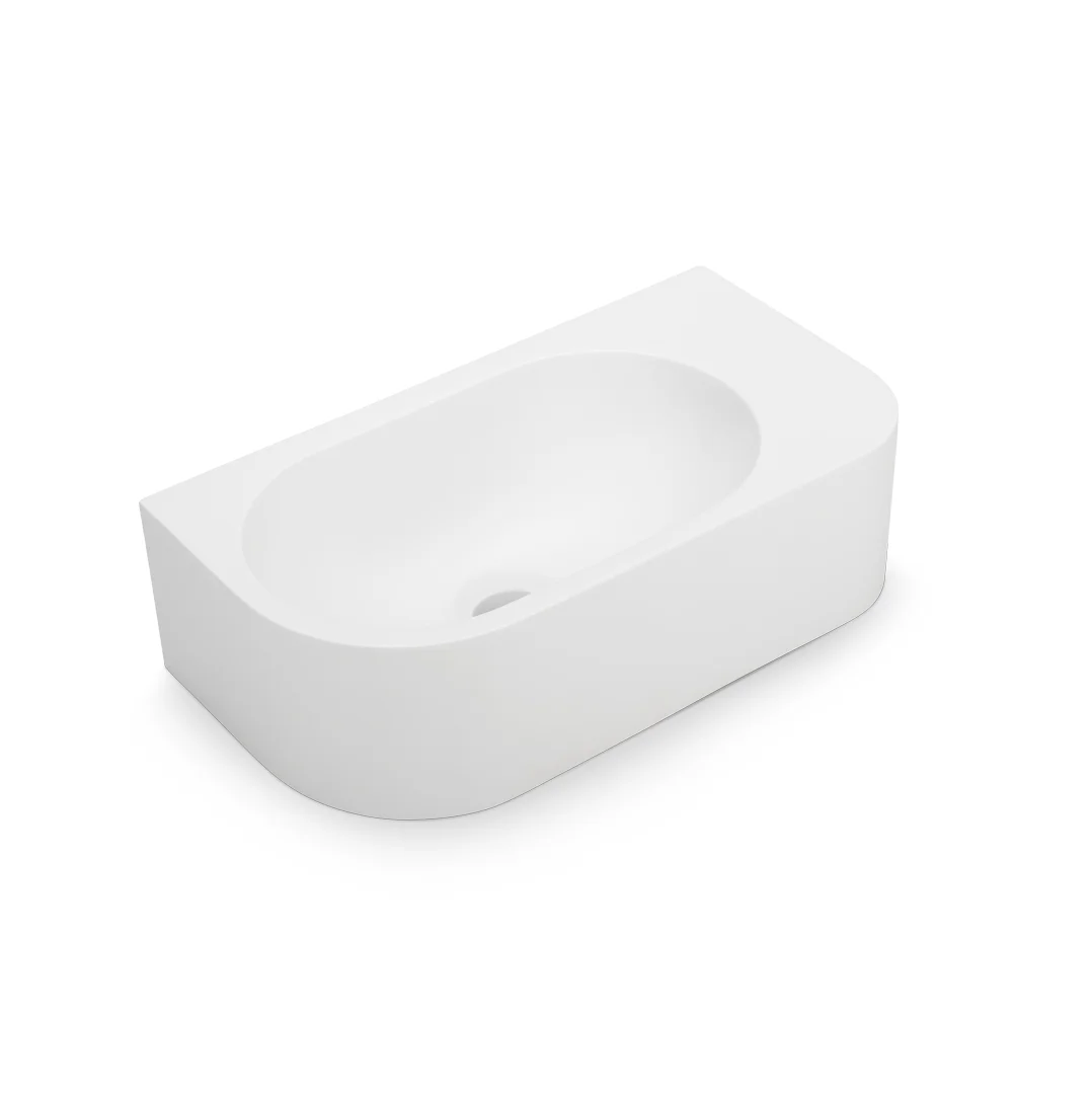 Vesi Wall Mounted Basin 400mm - Feature