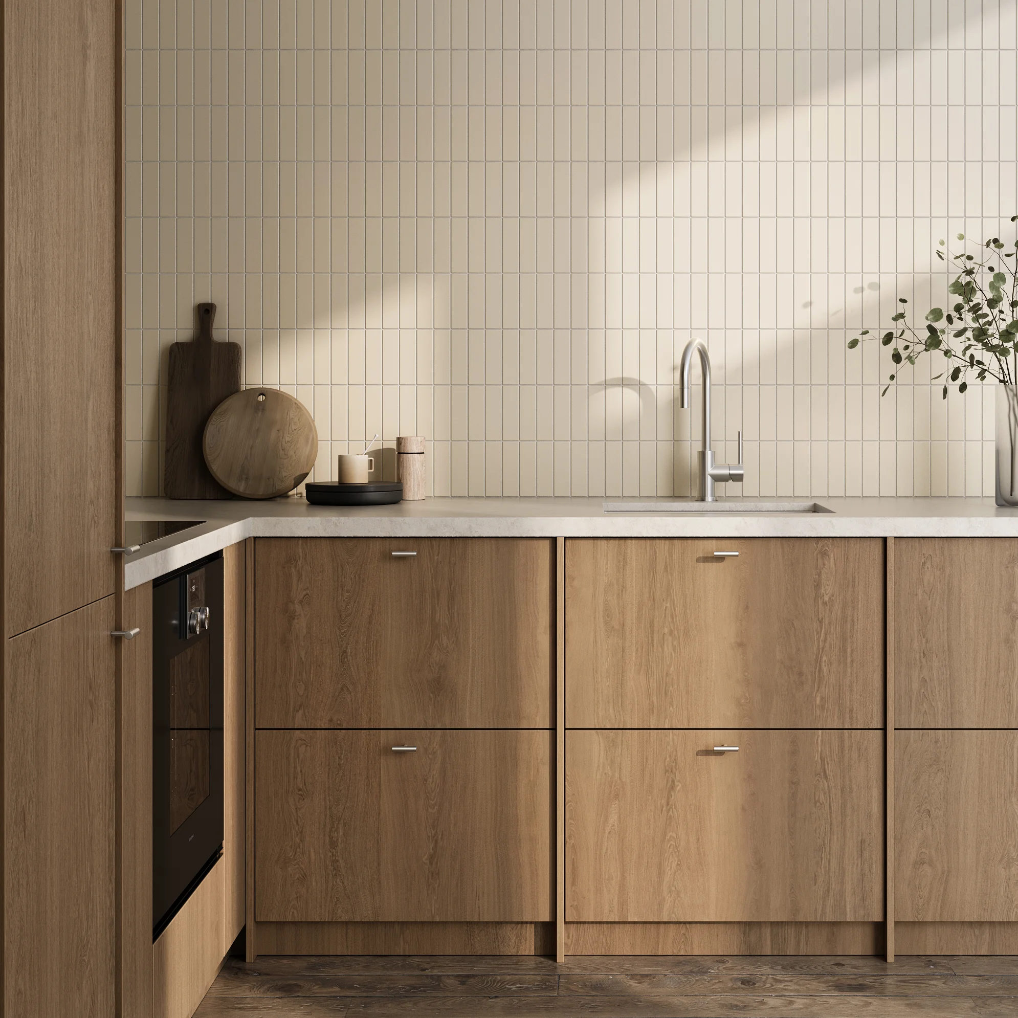 Cabinetry Pulls V1 Tezra T Pull BN