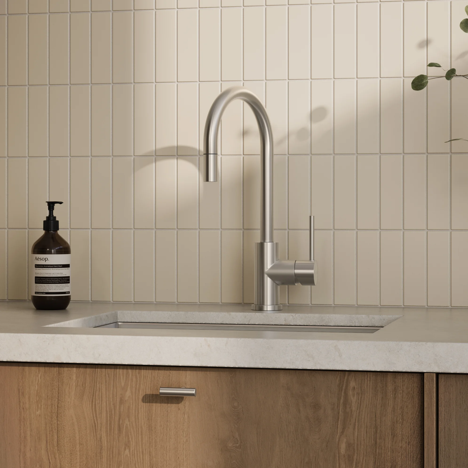 Cabinetry Pulls V2 Tezra T Pull BN