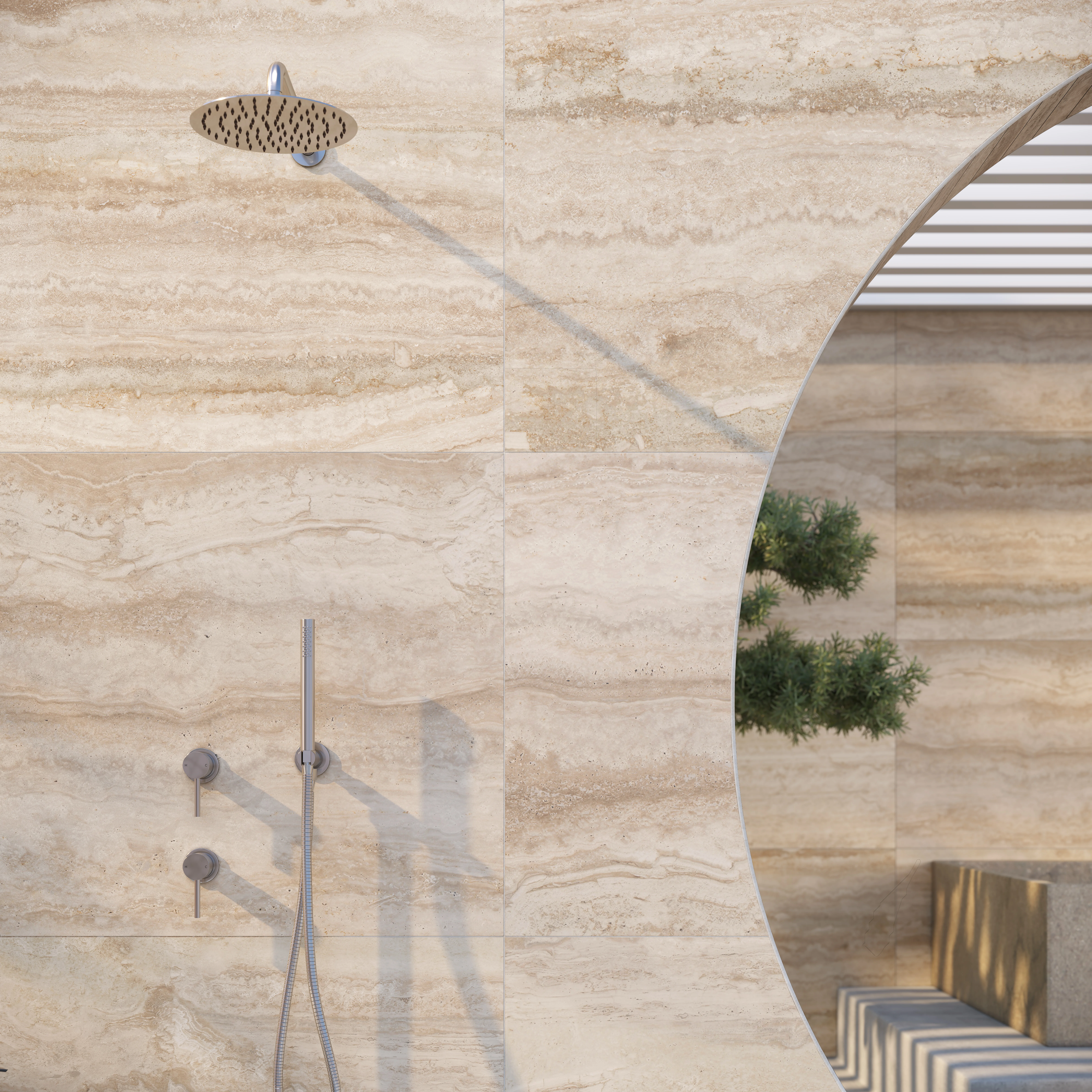 Sola Outdoor Shower Range StainlessSteel 02