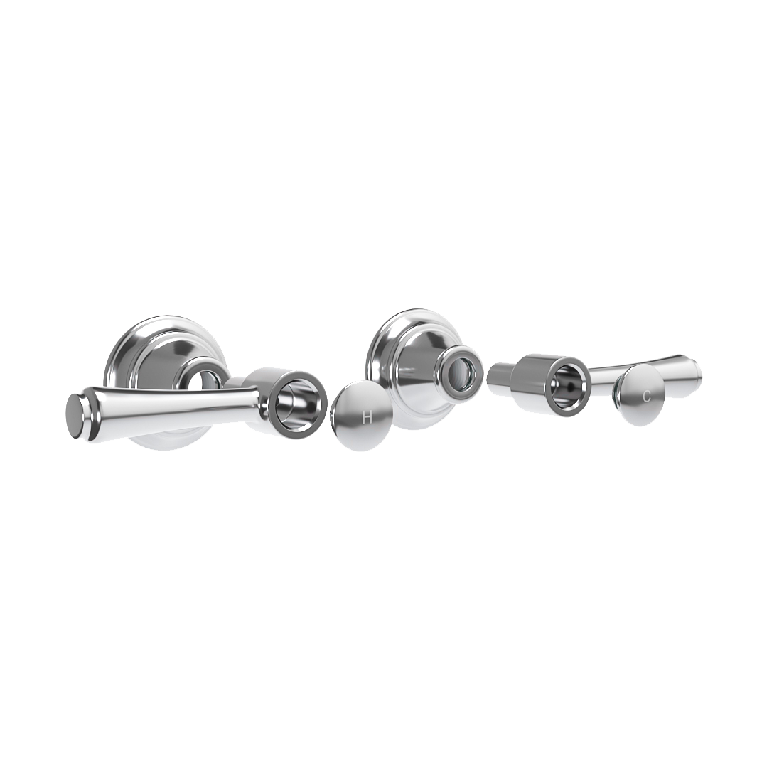 KingsleyAssemblyTaps Exploded Chrome