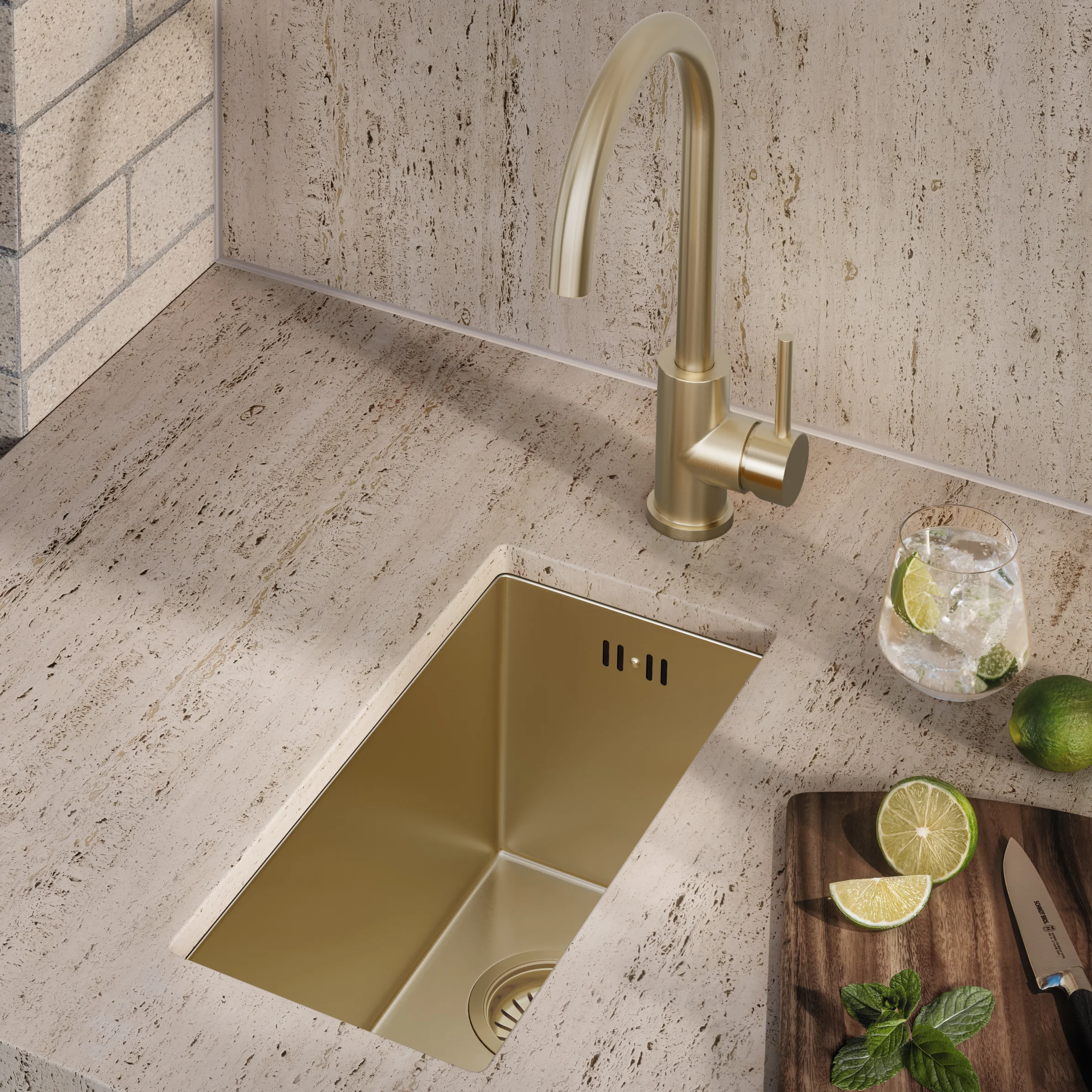 Sola Small Outdoor Sink Overflow V2 BB