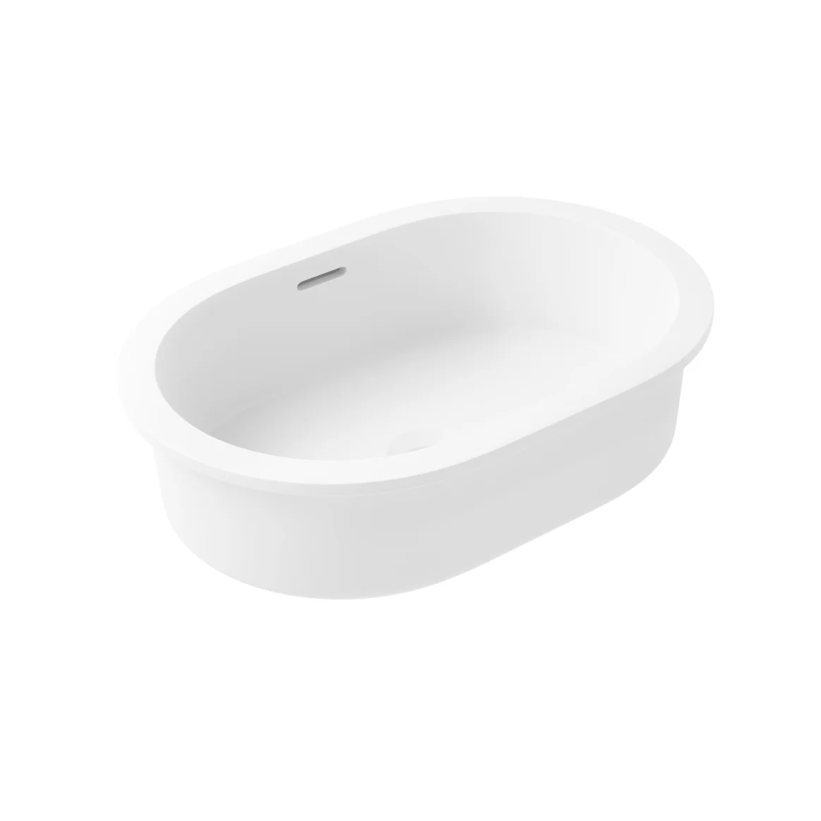 Zuri Round Undercounter Basin 520mm Matte