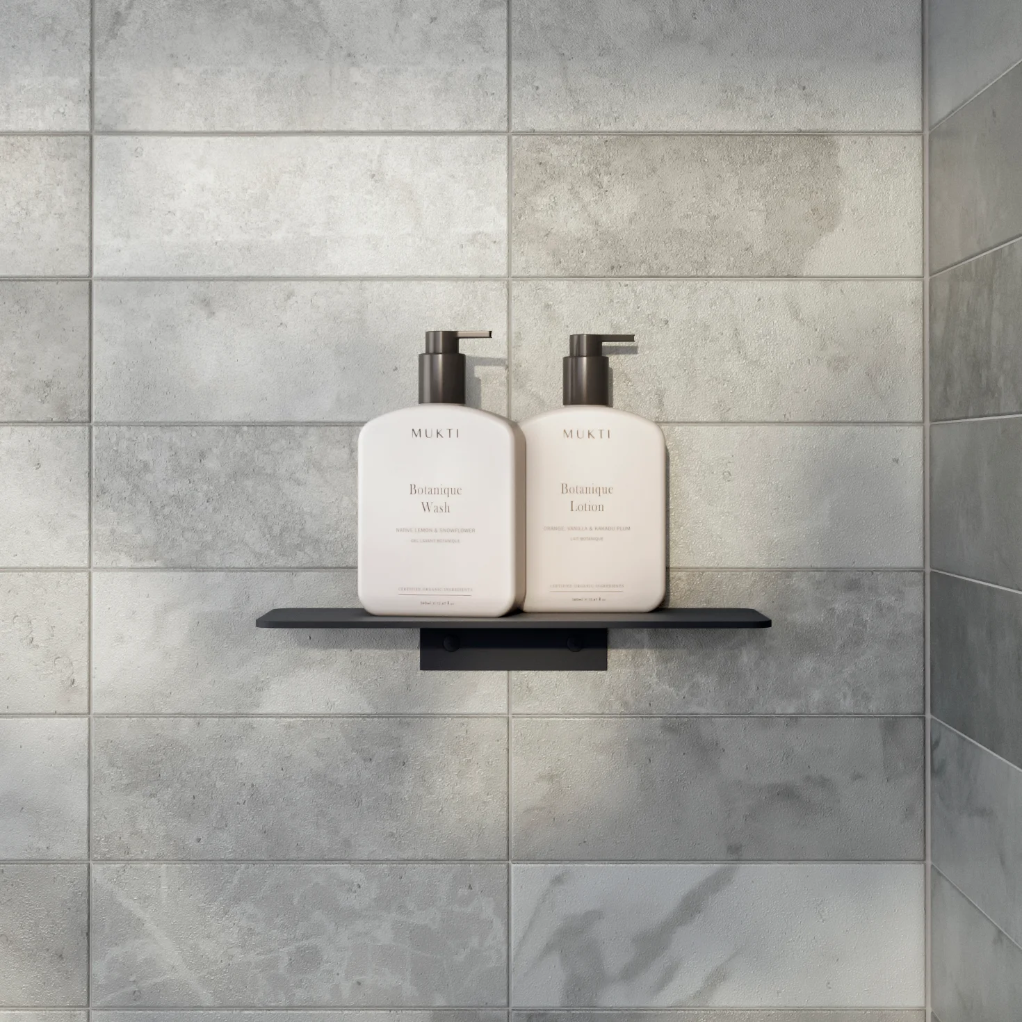 Vaada ShowerShelf MatteBlack
