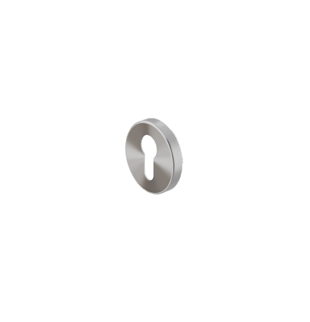 Escutcheon Round Back Plate SS