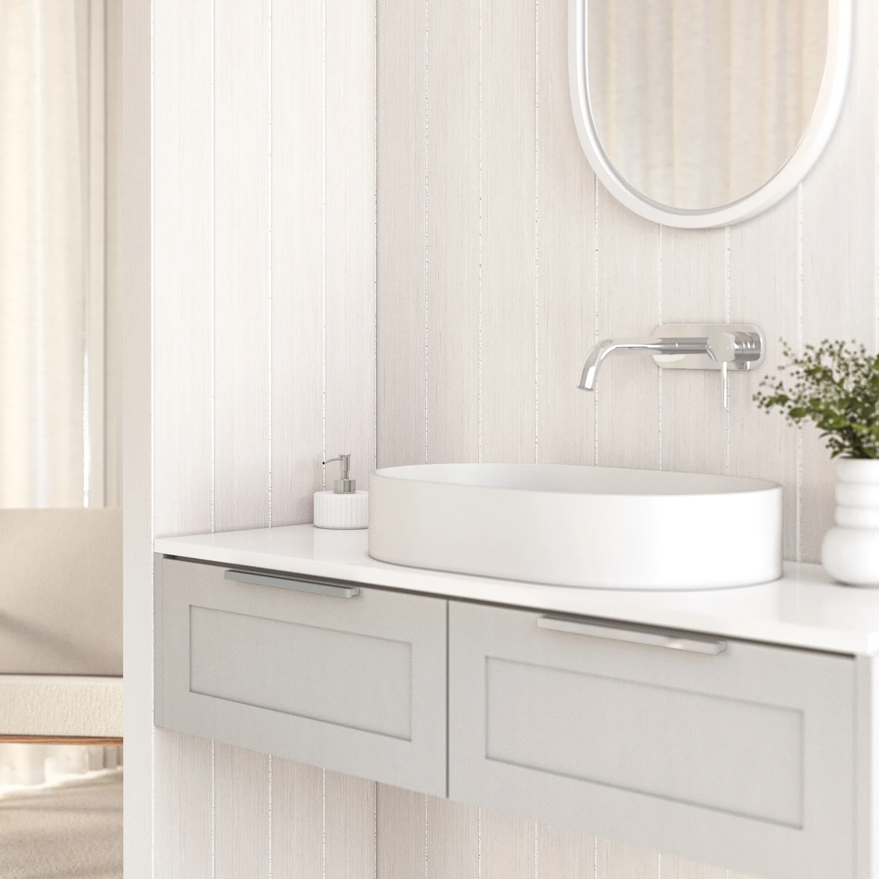 Elysian Minimal Wall Mounted Set 2 - CH