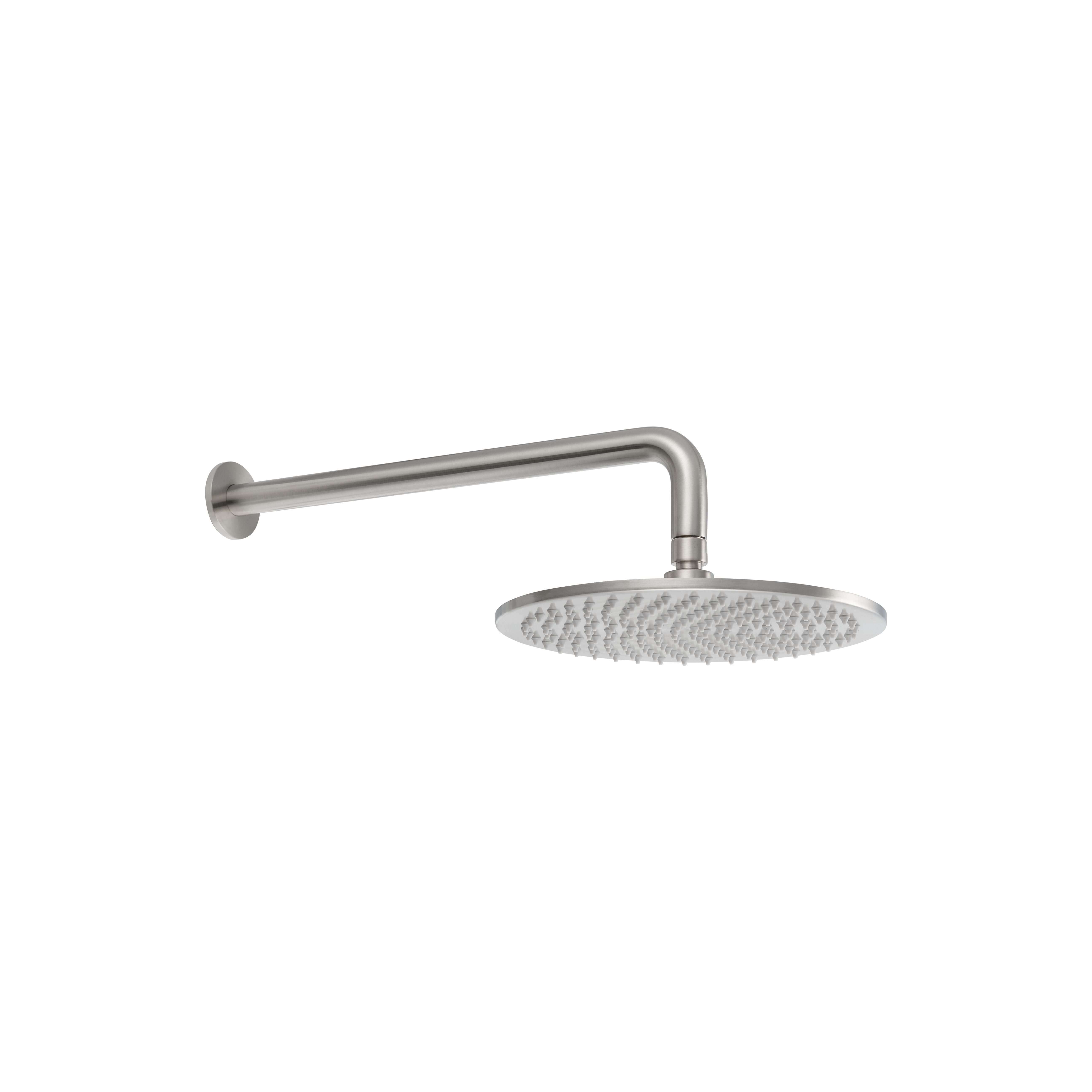 Shower%20Arm%20400mm Side Head%20Set%20-%20Brushed%20Nickel