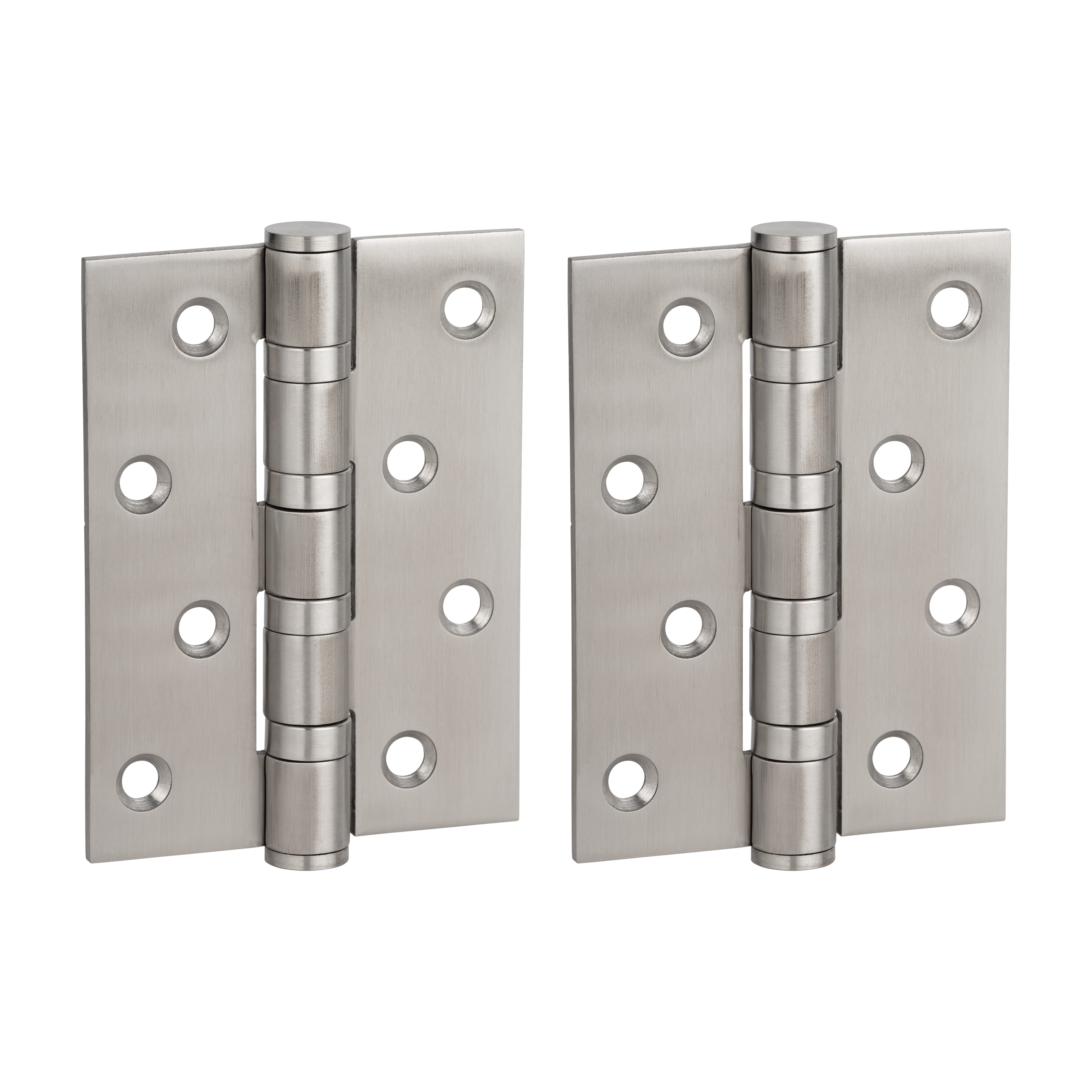Ellis Butt Hinge Pair BrushedNickel