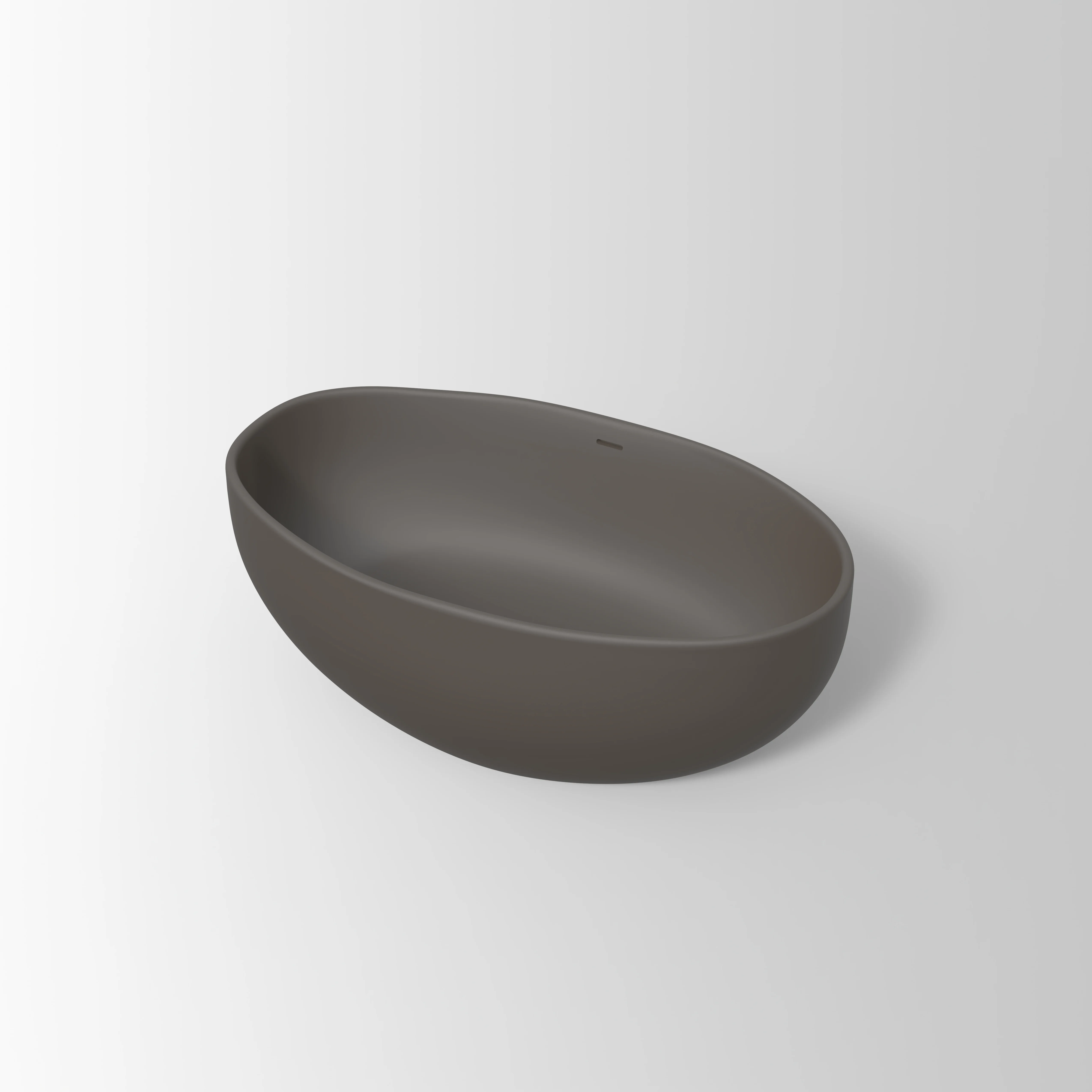 Melia Concrete Bath 1500mm - Grey 3