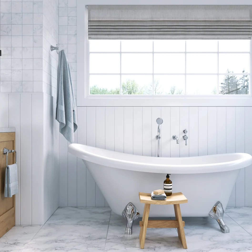 Kingsley Provincial HamptonsBathroom Chrome 3 web