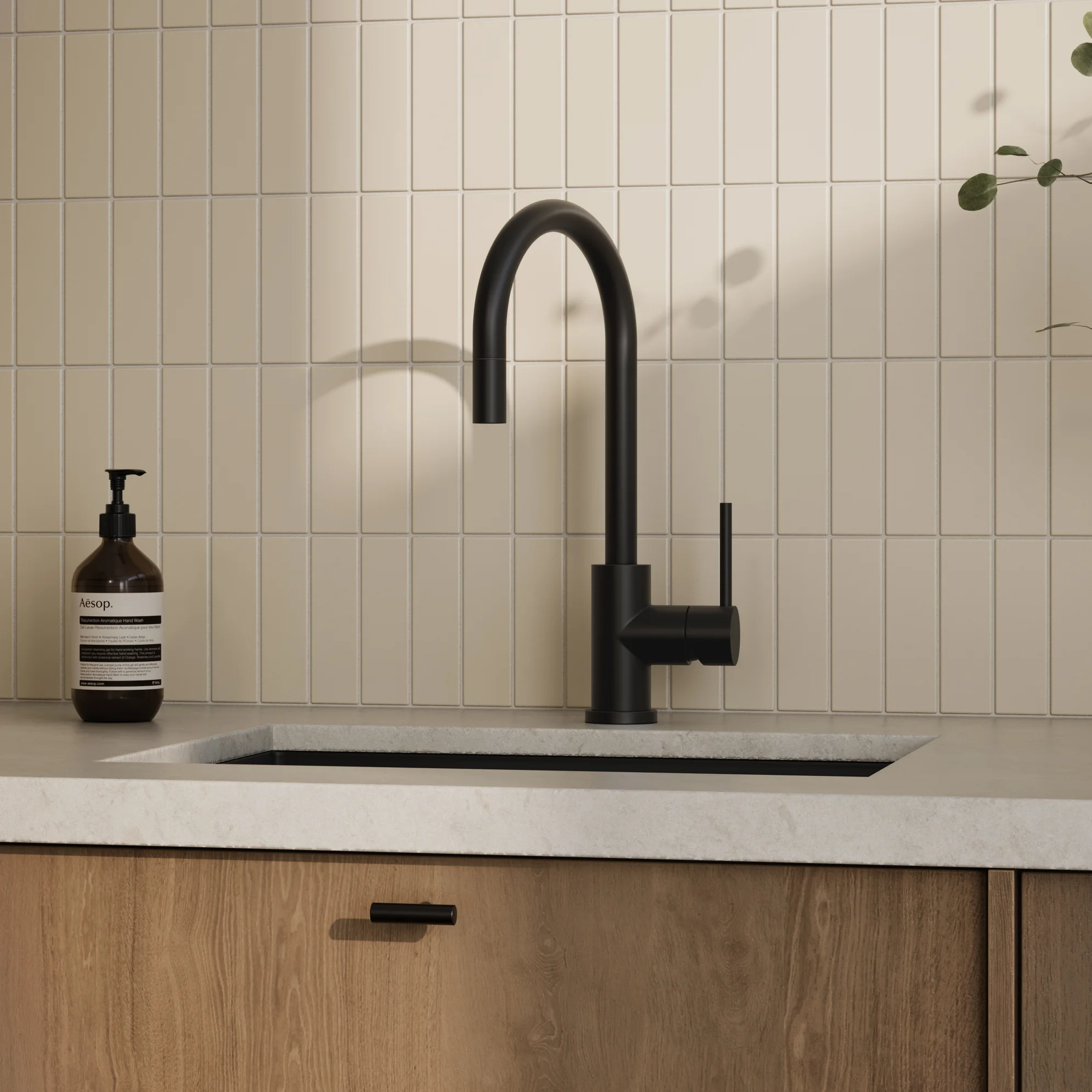 Cabinetry Pulls V2 Tezra T Pull MB