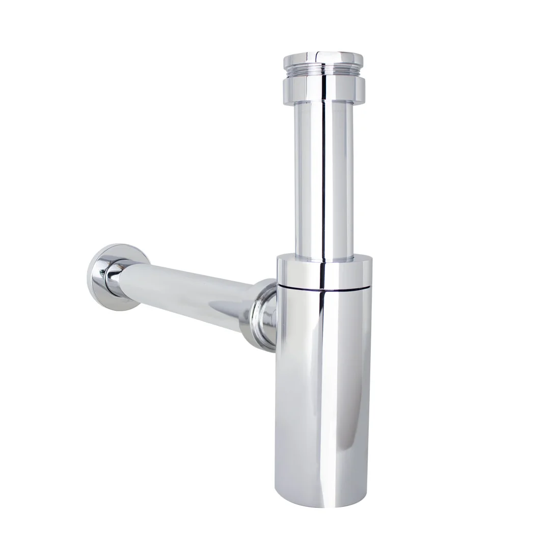 Marli Bottle Trap Round - Chrome - Feature