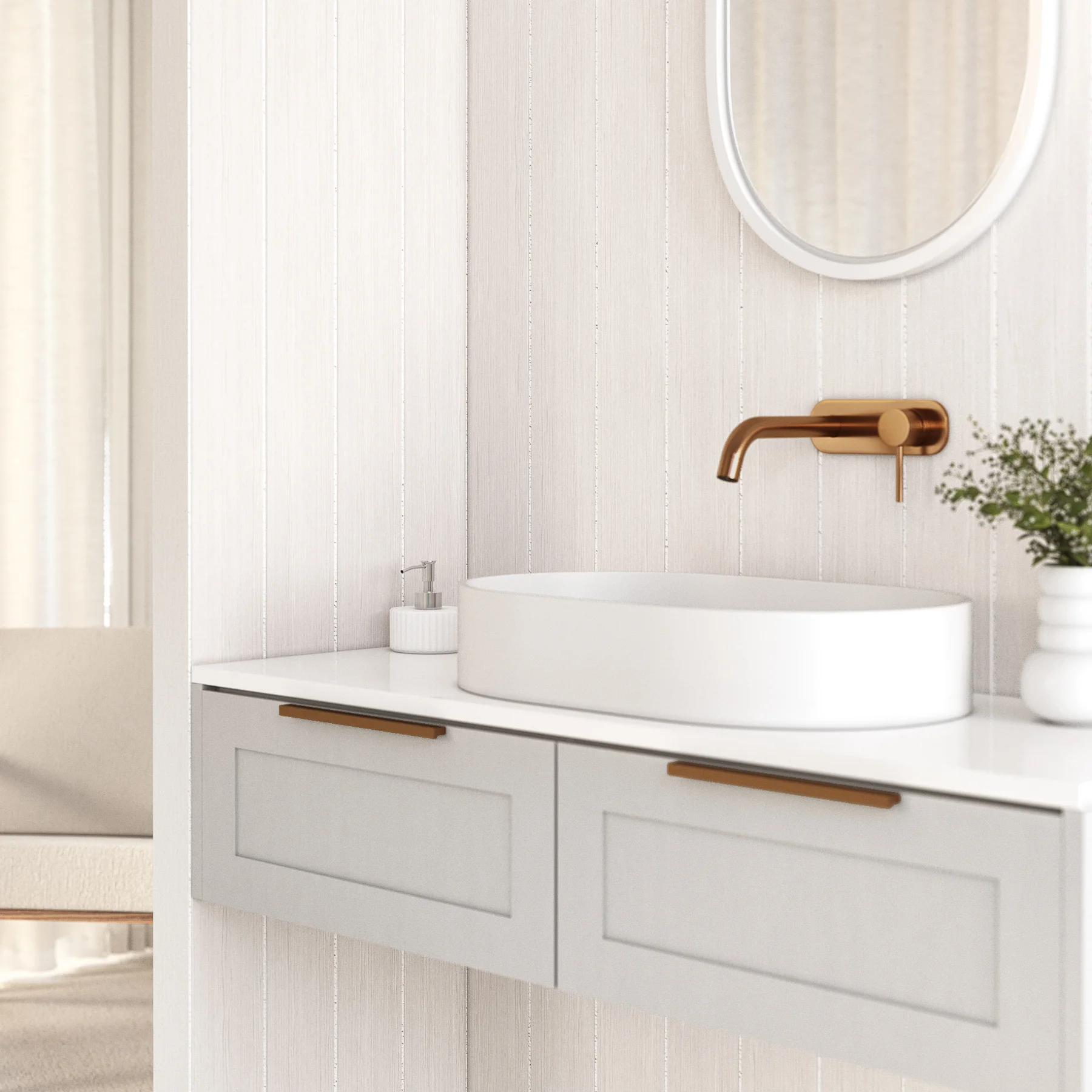 Elysian Minimal Wall Mounted Set 2 - BC