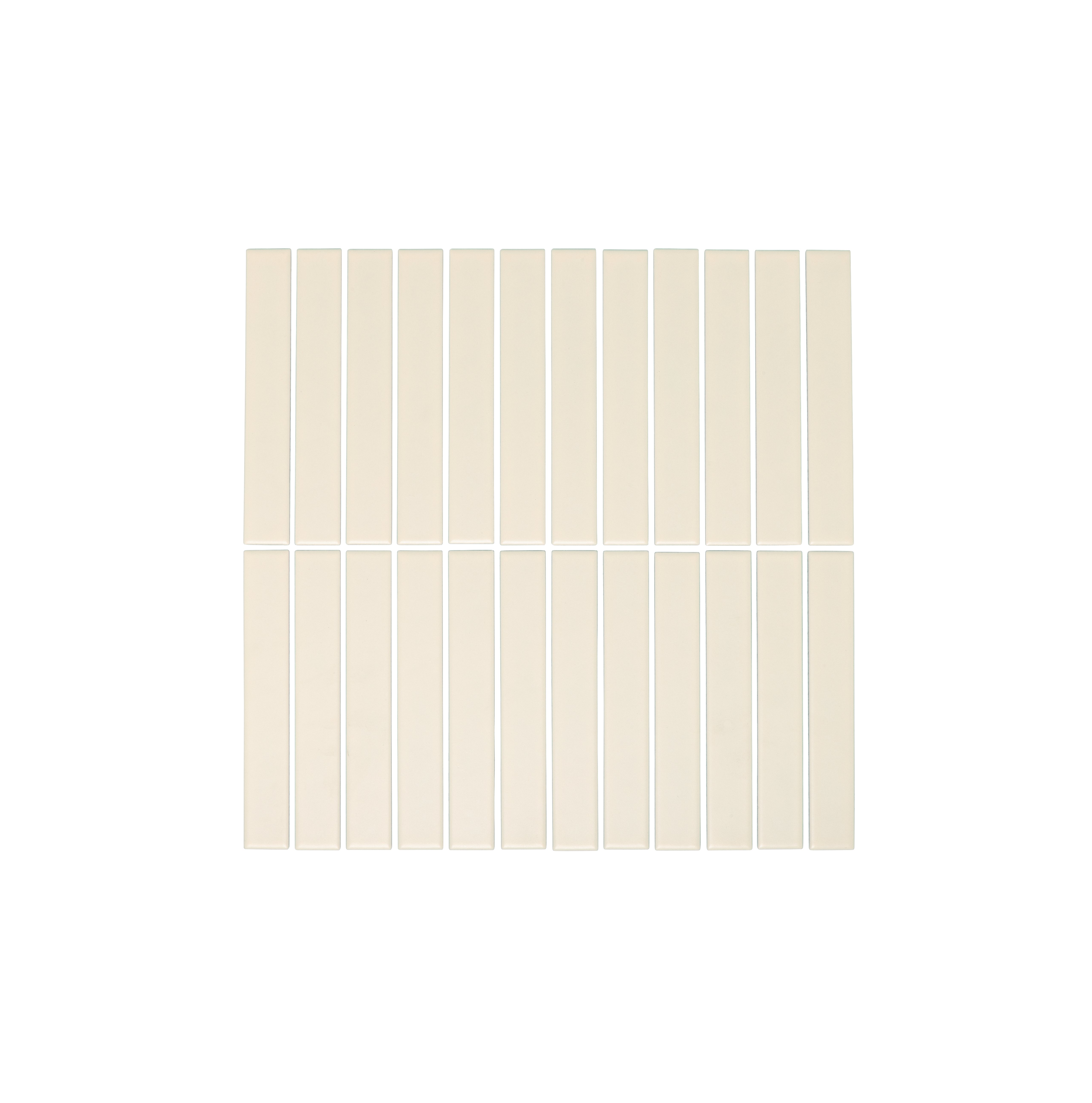 Atami Finger Mosaic Tile 296x300 Latte