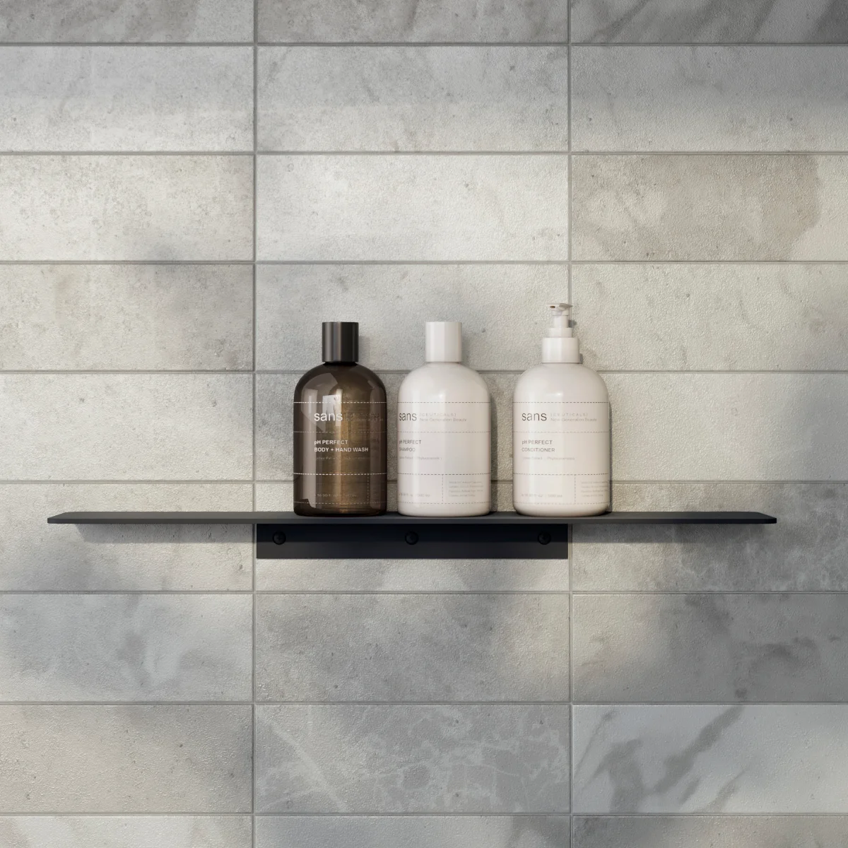 Vaada ShowerShelf Extended MatteBlack