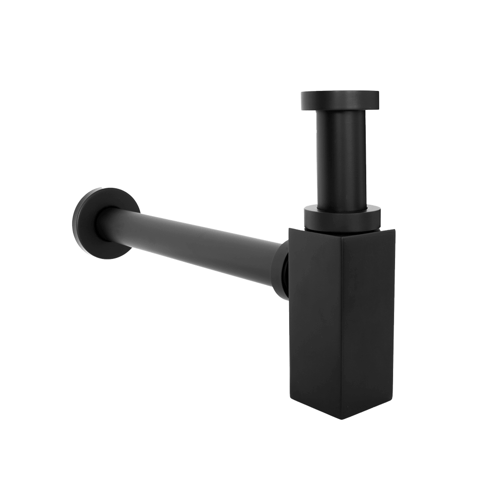 Marli Bottle Trap  Square - Matte Black - Feature