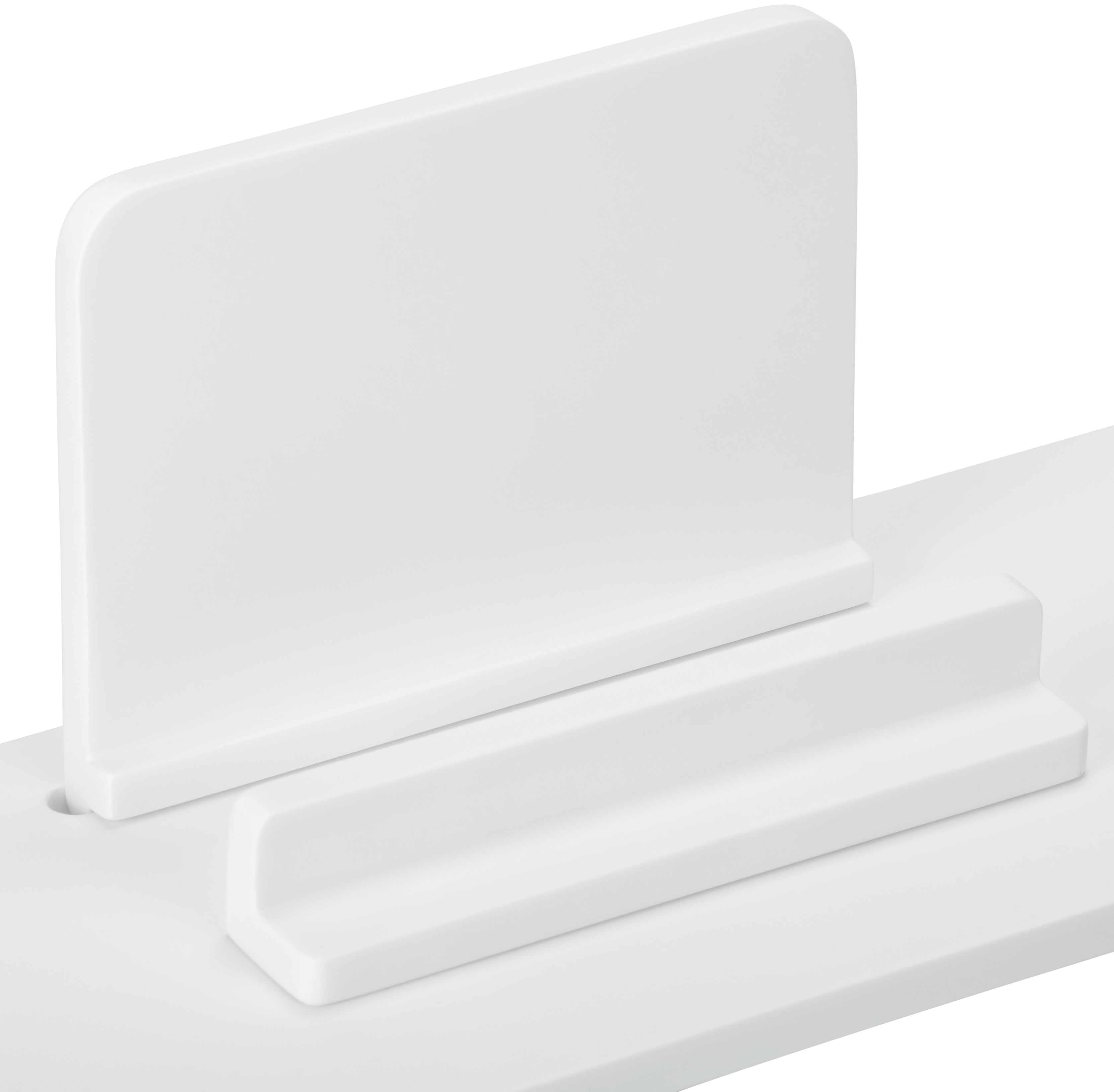 Maya bath caddy white Tableholder 1