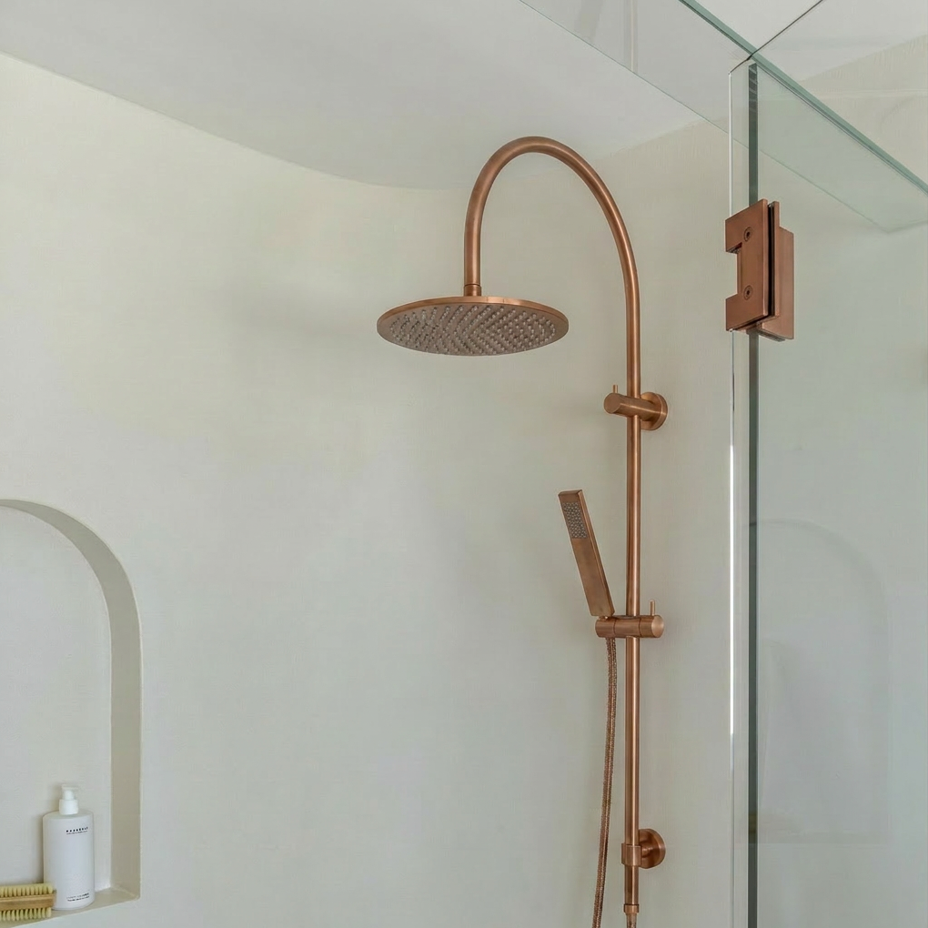 Kenzie Glass to Glass Shower Hinge - BC