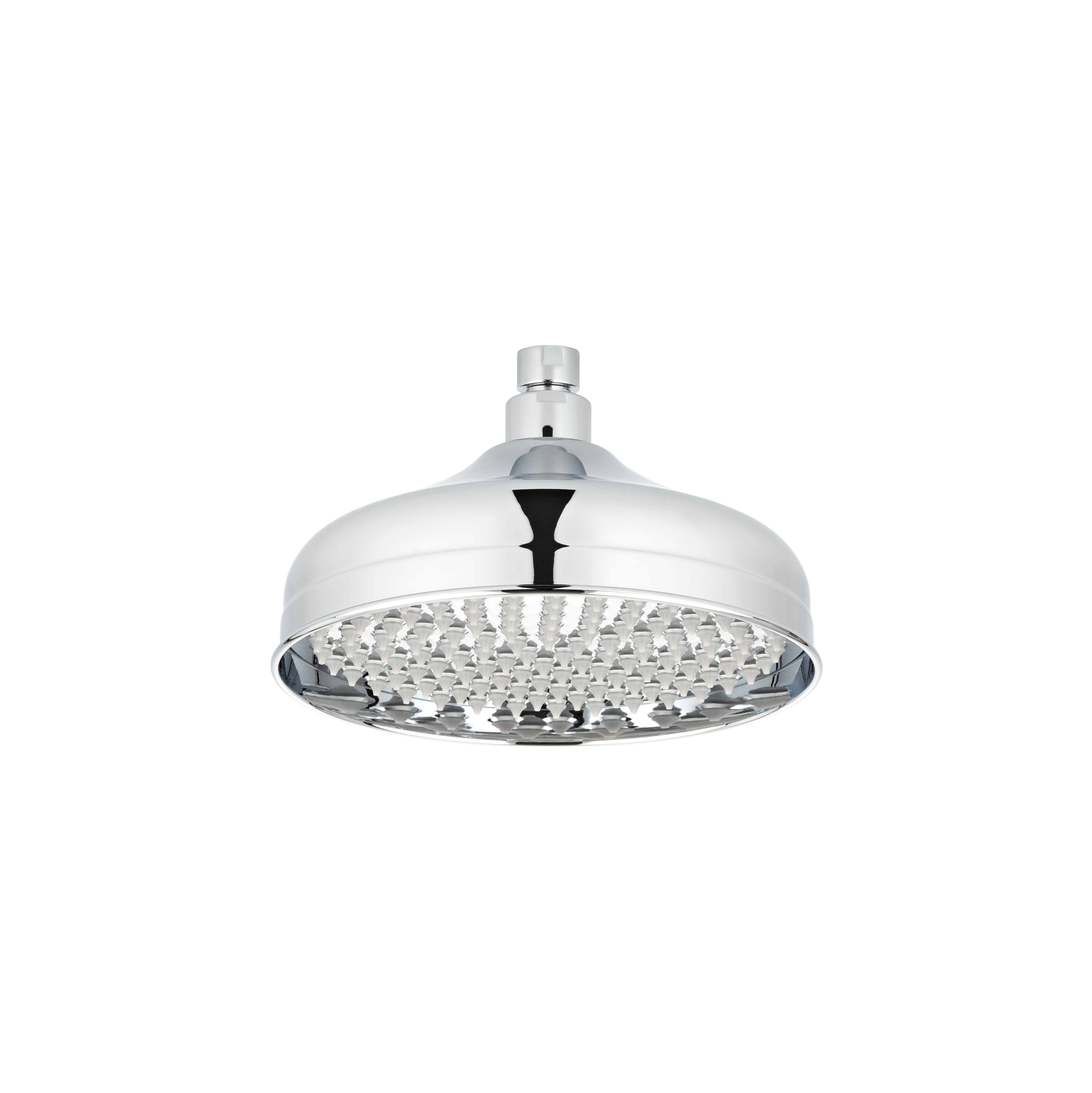 kingsley showerhead round front chrome