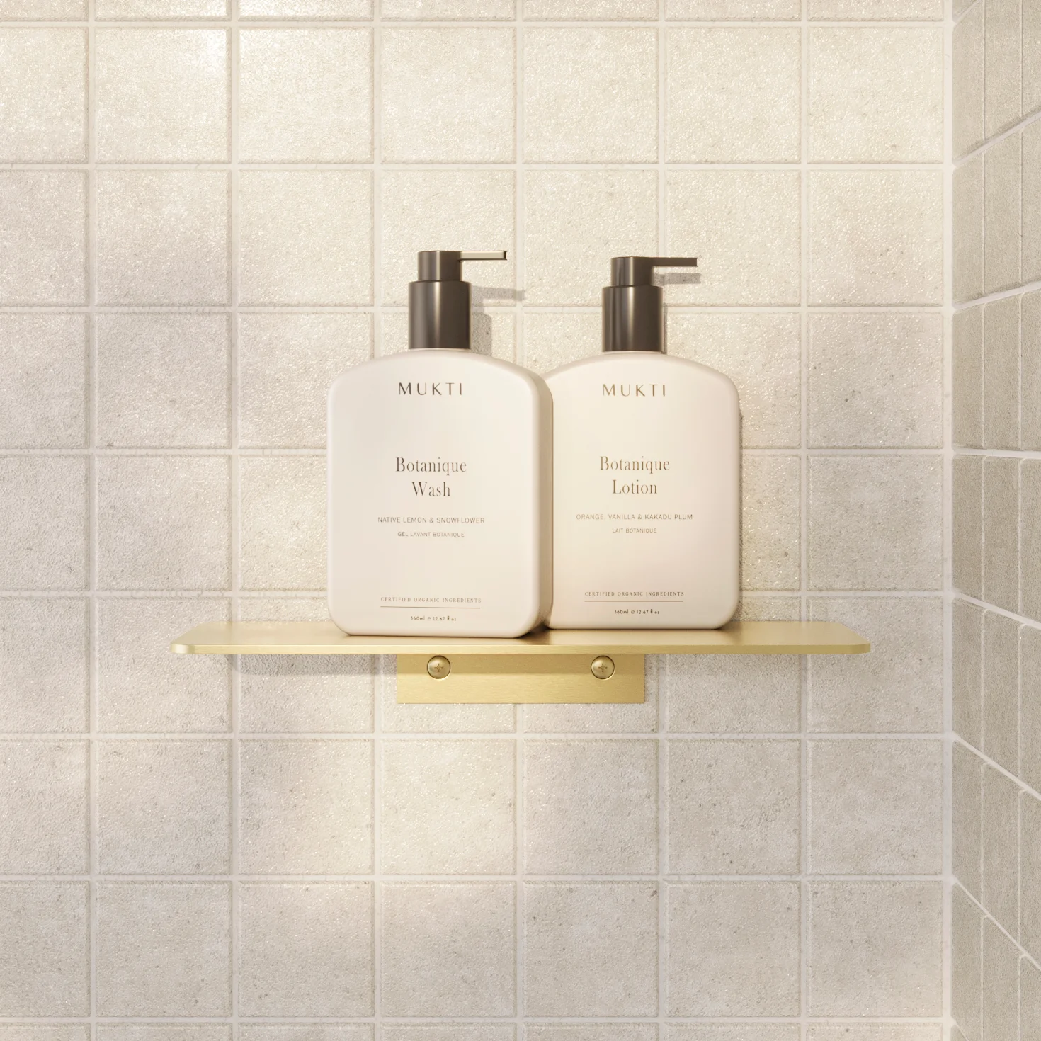 Vaada ShowerShelf SoapDish Brass