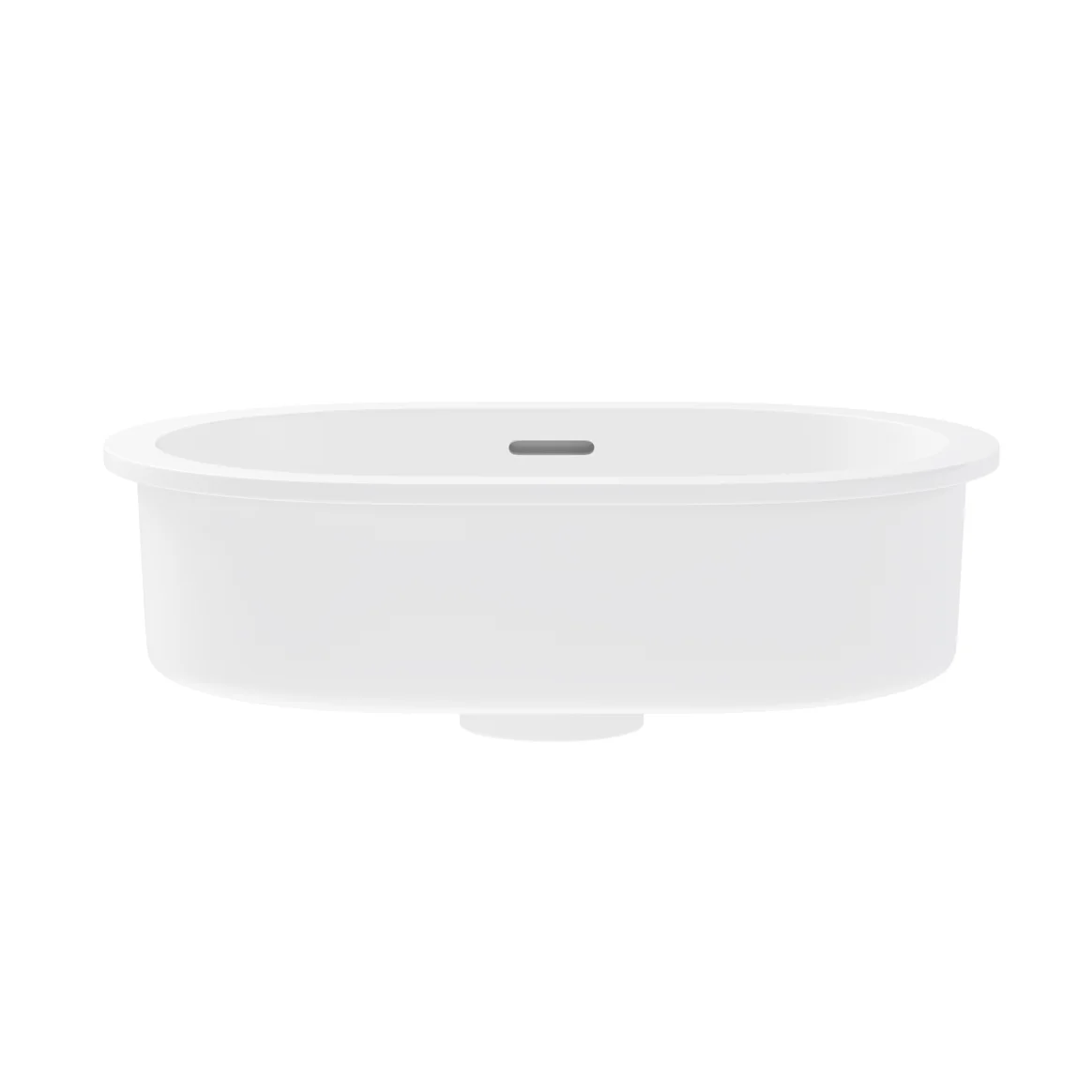 Zuri Round Undercounter Basin 520mm Gloss 2