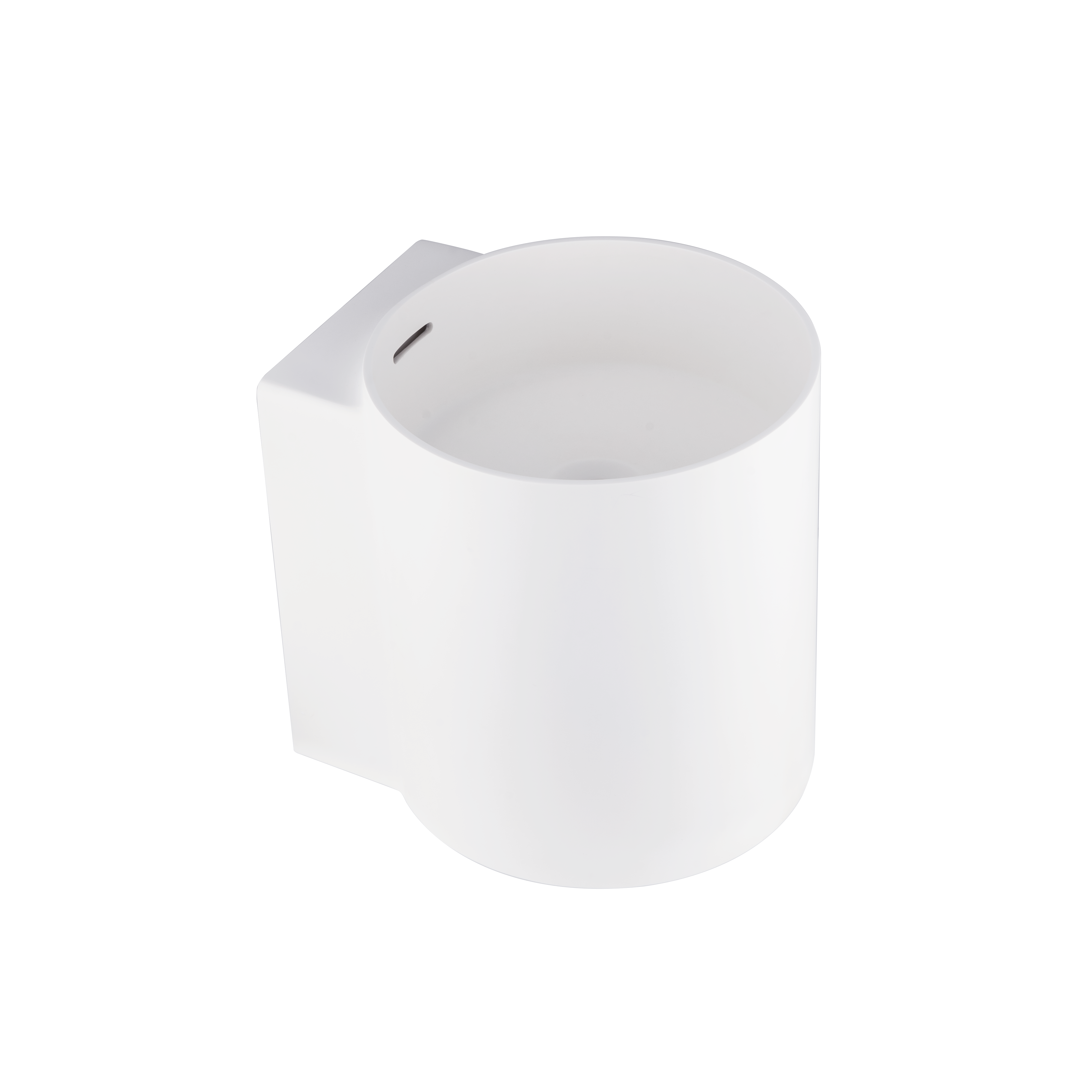18013 Esme-Mini-Wall-Mounted-Basin Side Cylinder-Overflow