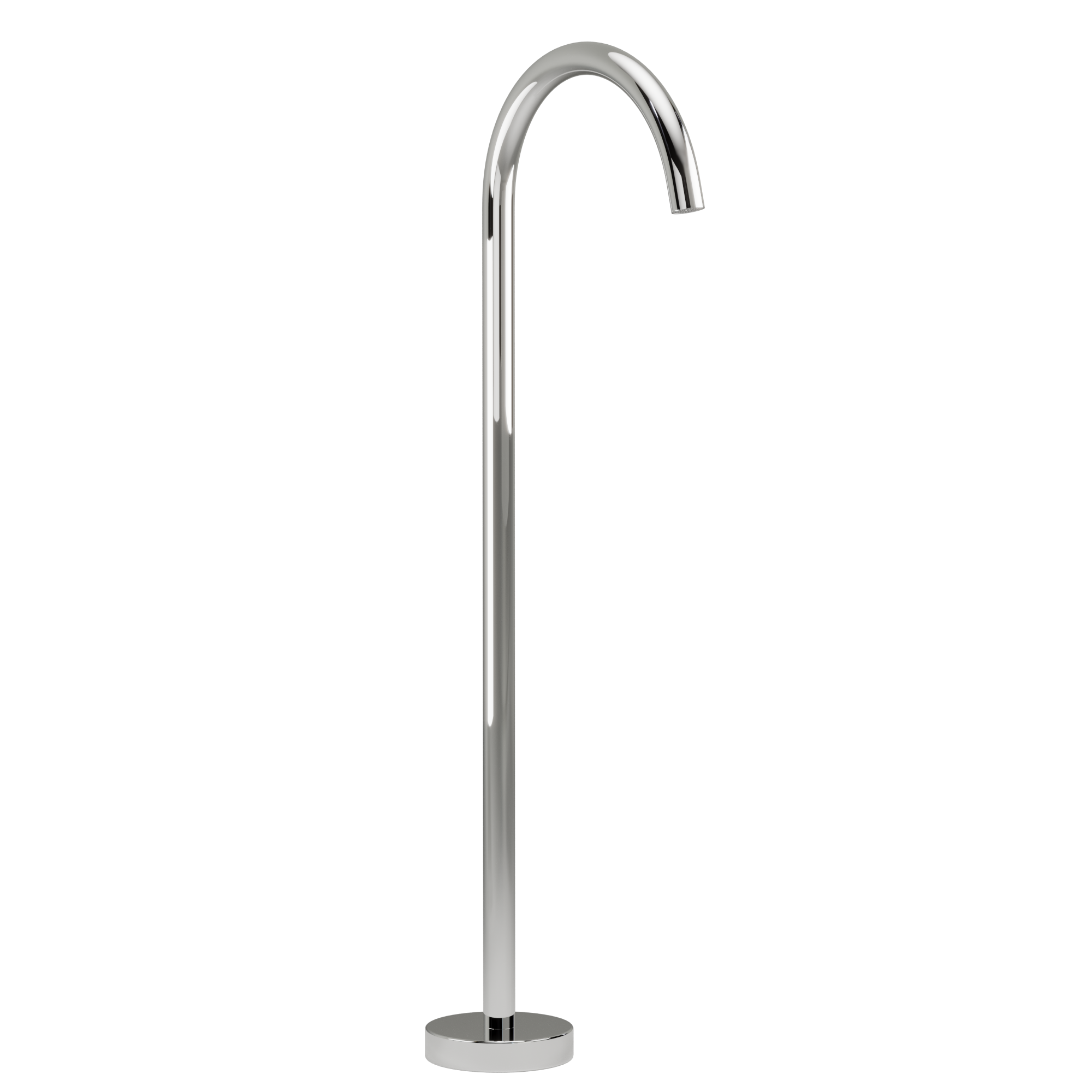 FloorMountedSpout Chrome