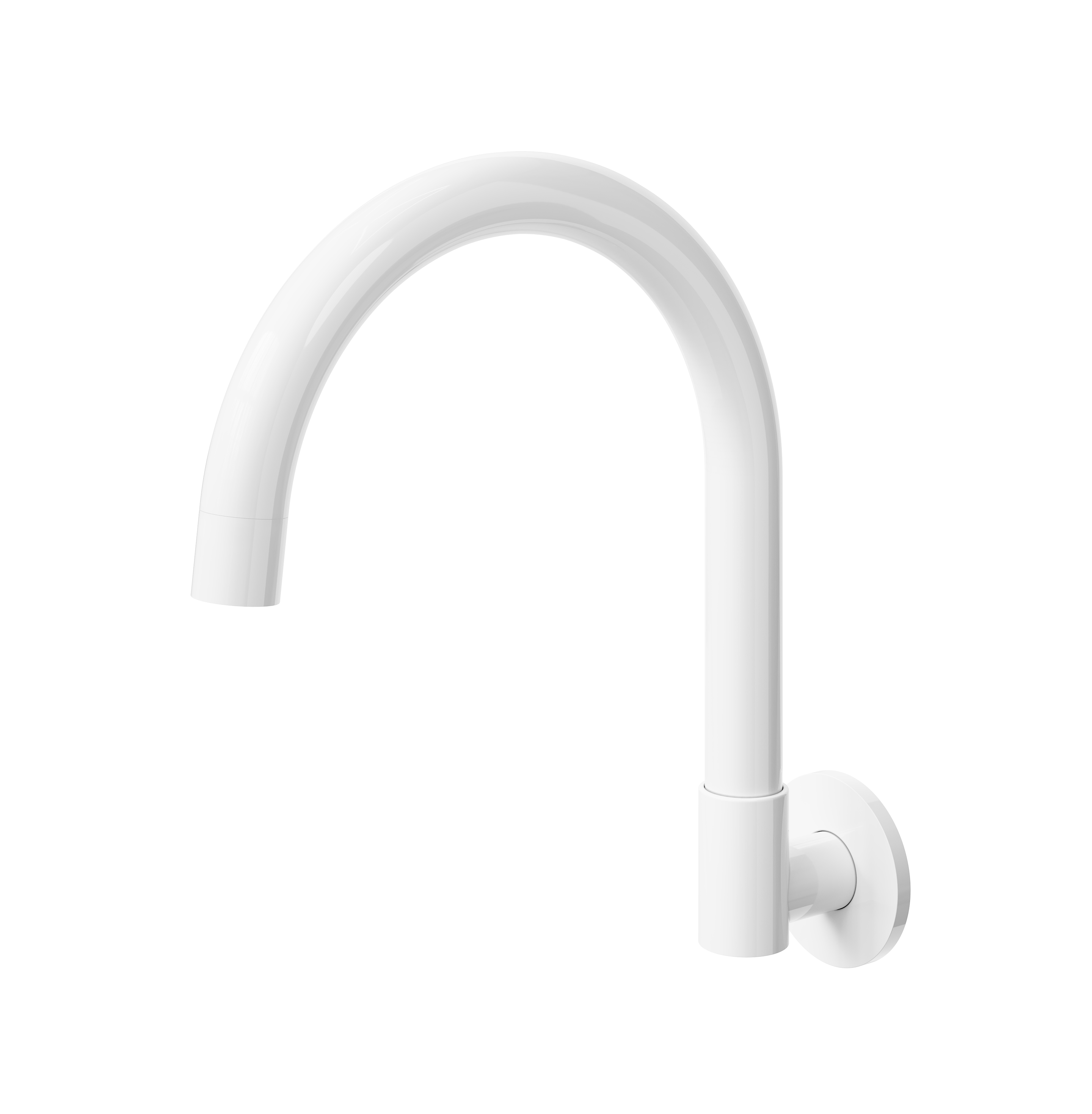 GooseneckSwivel WallMountedSpout Stock WH 01