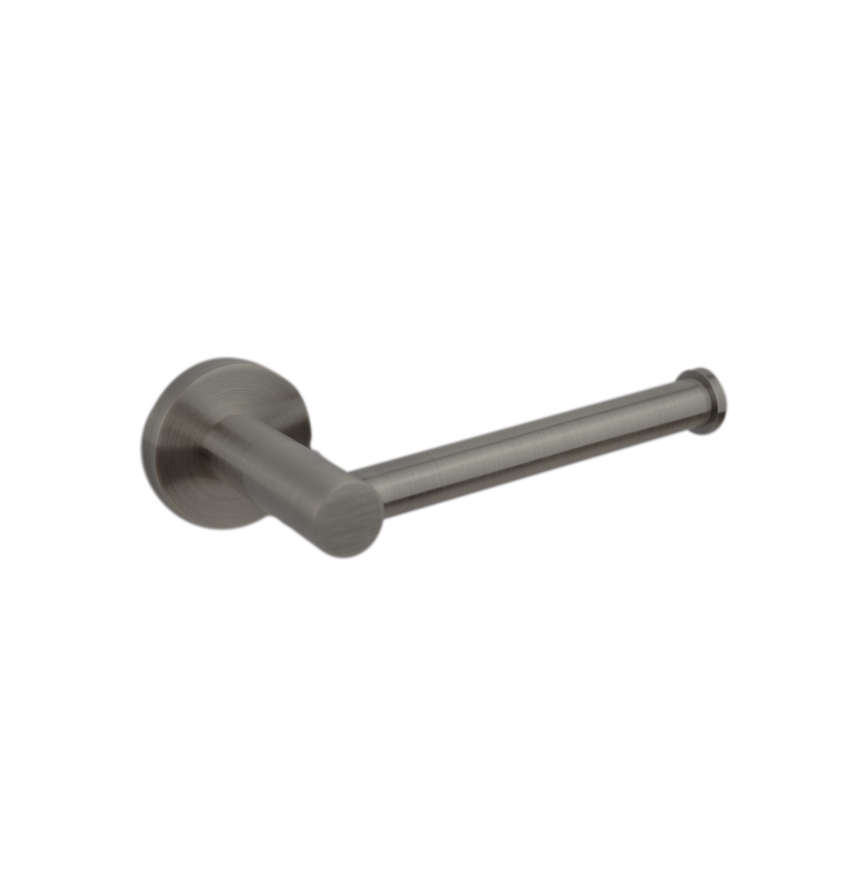 Elysian Toilet Roll Holder - Brushed Gunmetal - Feature