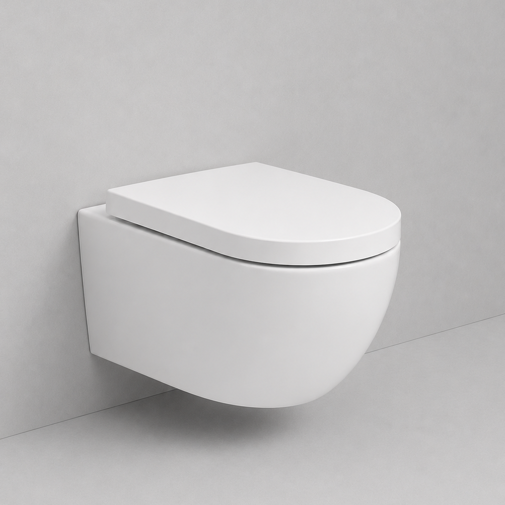 SKU 19830 Asher Wall Hung Toilet Pan II