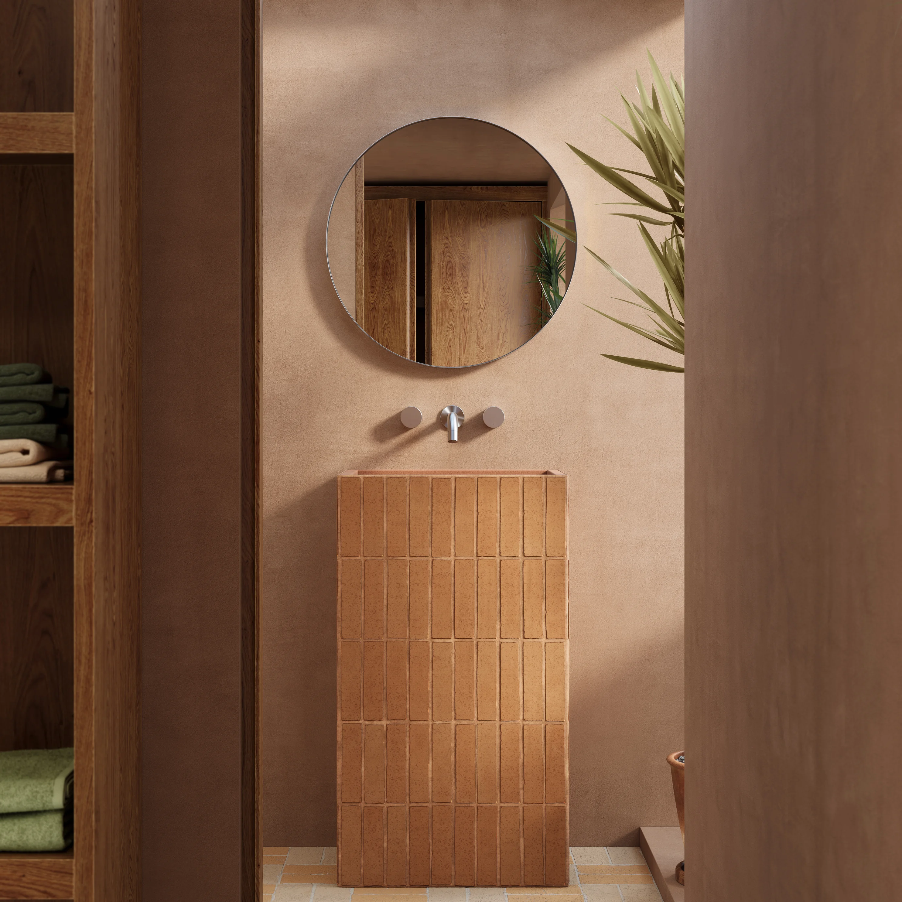 Mirror 600mm Round2 BN 02
