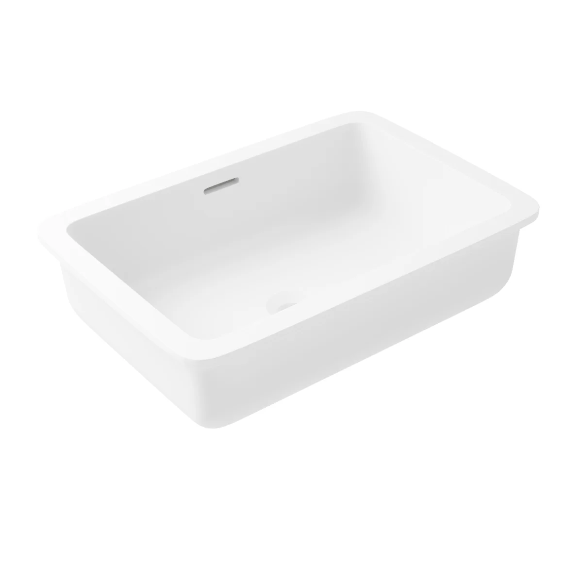 Zuri Rectangle Undercounter Basin 520mm Matte