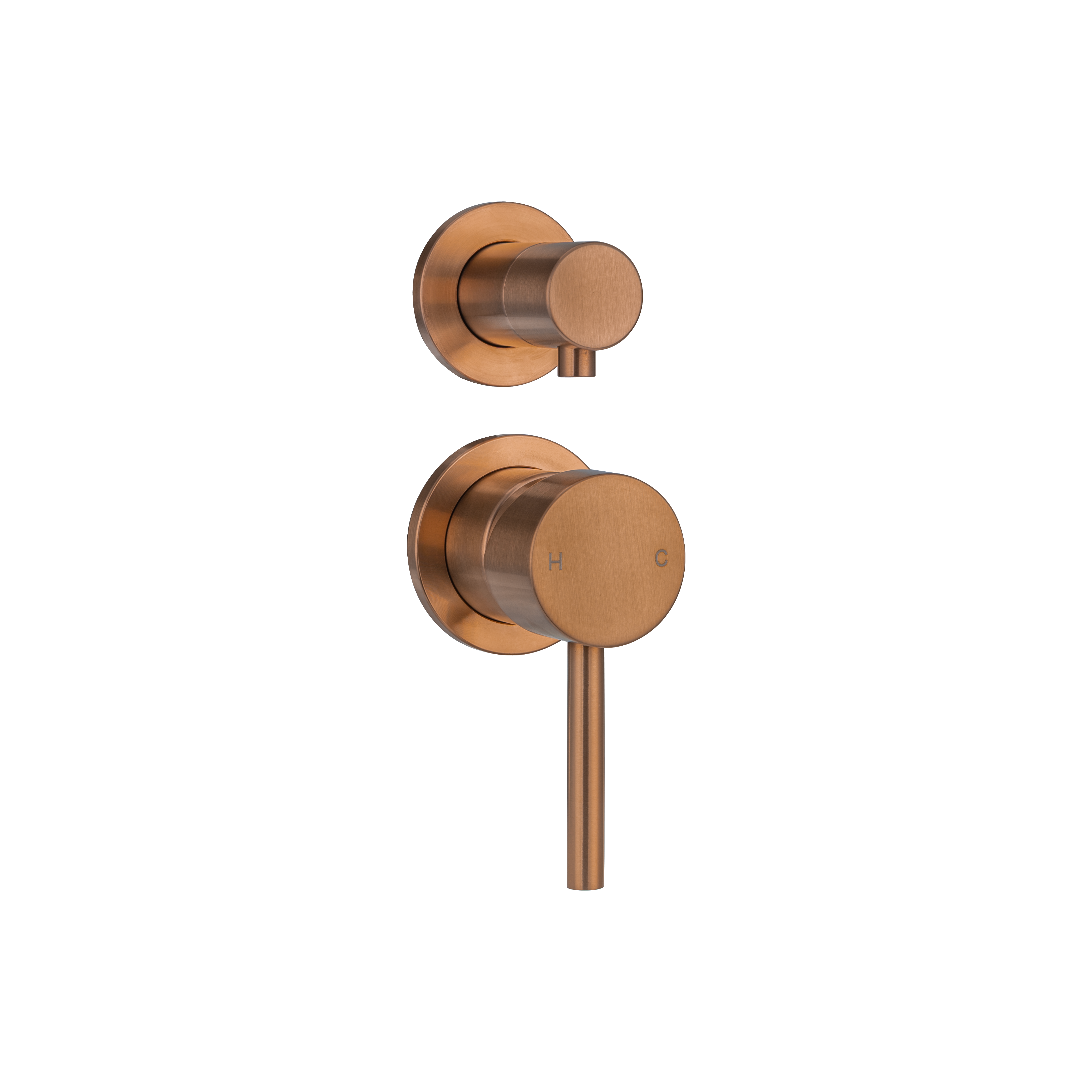 17792---Sola-Shower-Diverter Side Brushed-Copper--2