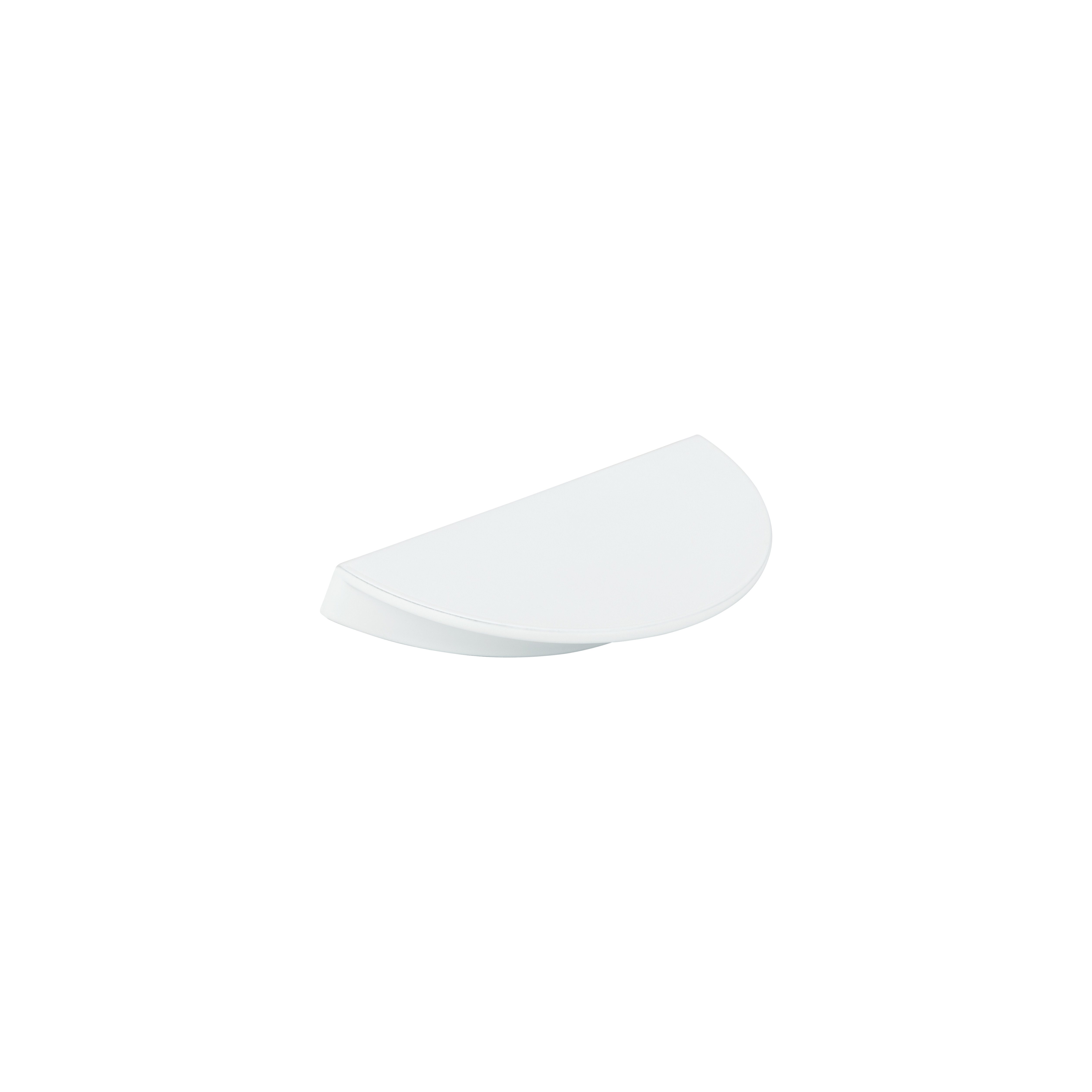 imes cabinetry pull angle white
