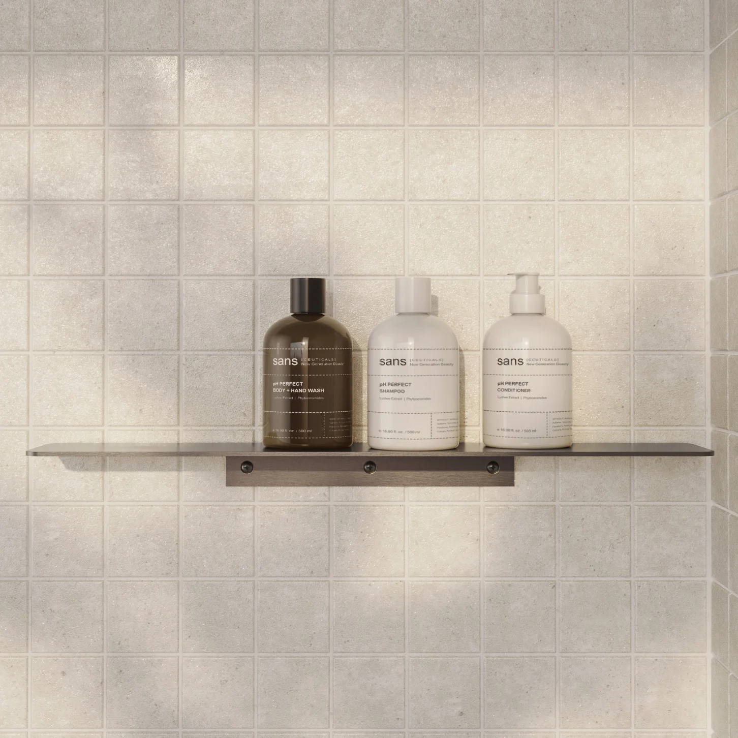 Vaada ShowerShelf Extended GunMetal