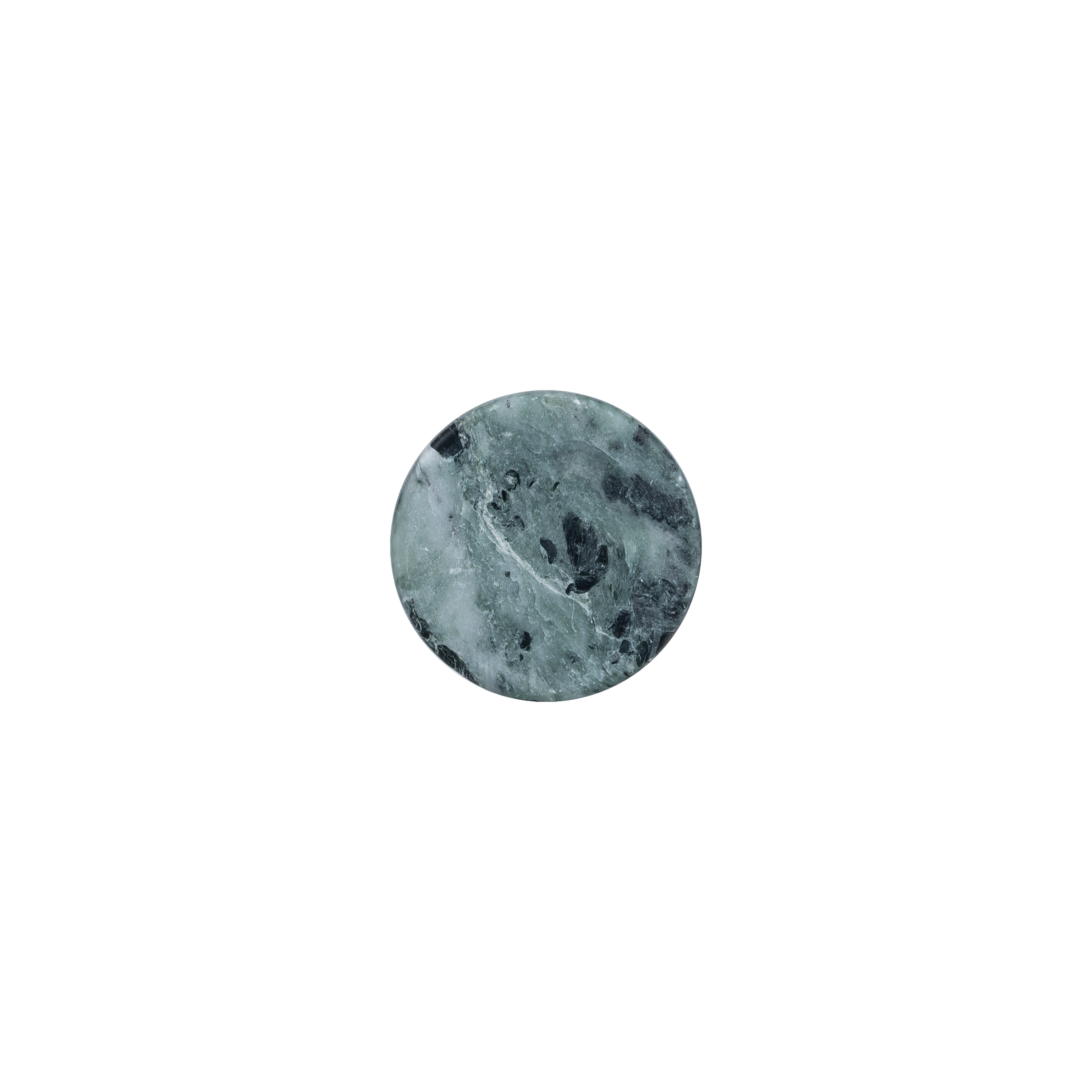 17609-Pedra-Large-Knob-30mm Front Verde-Alpi-Marble
