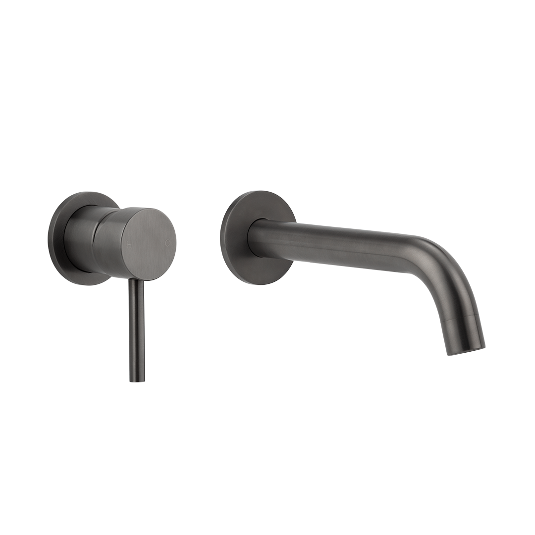 Sola mixer and spout set BrushedGunmetal