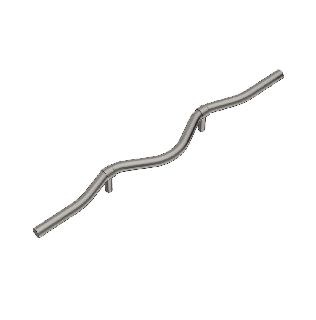 Ziggy Adjustable Cabinetry Pulls View1 V2 350mm BN
