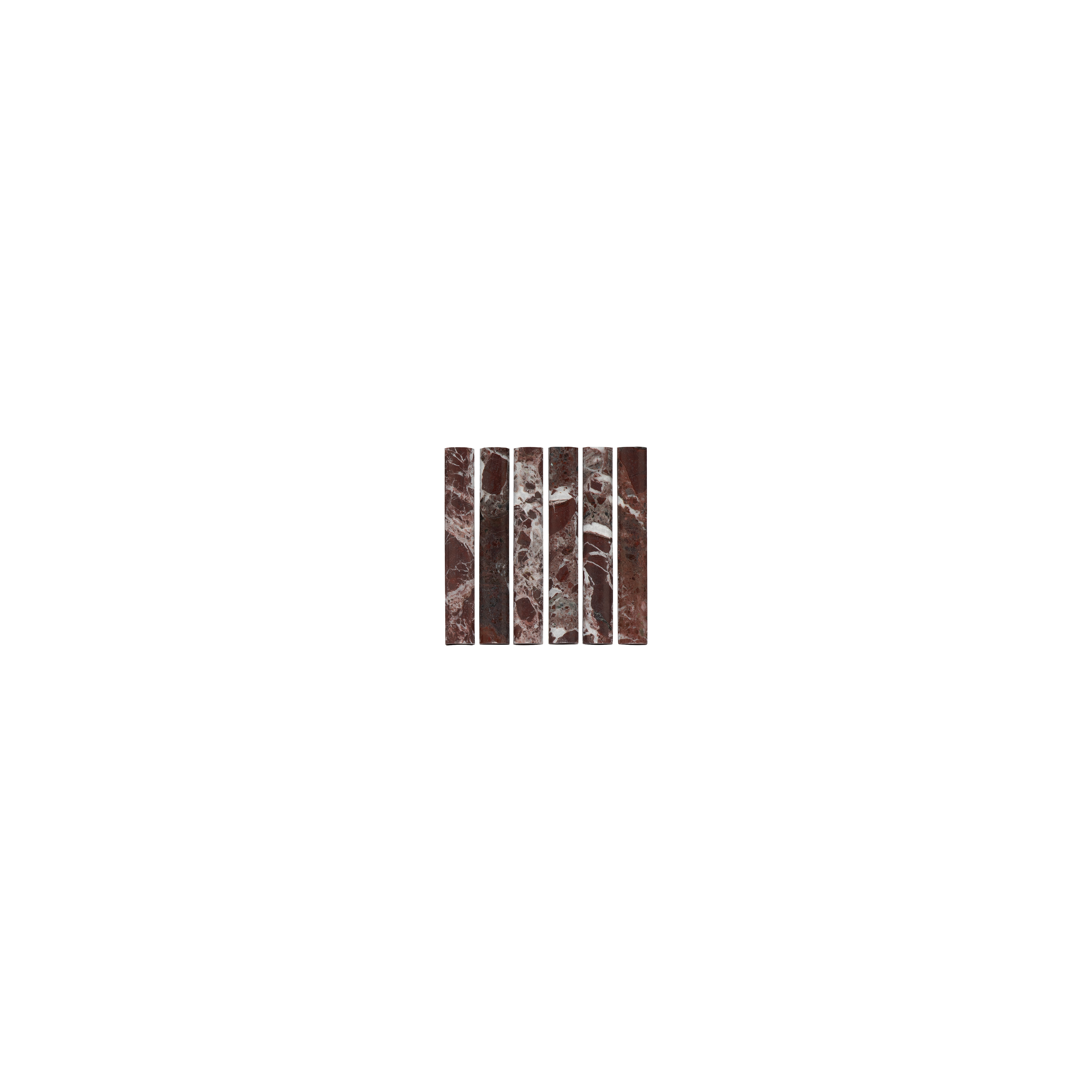 RossoLevanto Rounded Finger Mosaic Sample