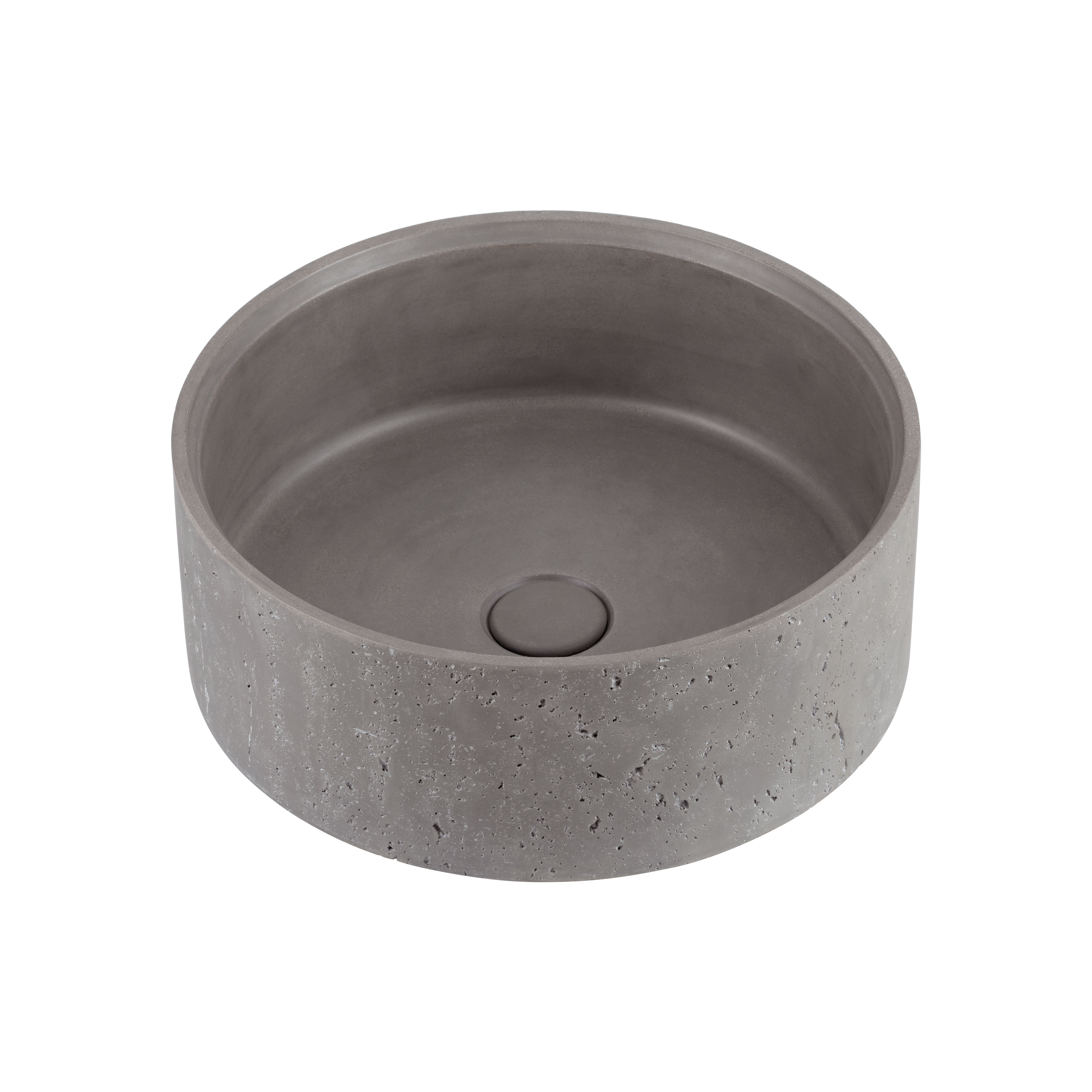 Atelis Concrete Basin DarkGrey Concretewaste