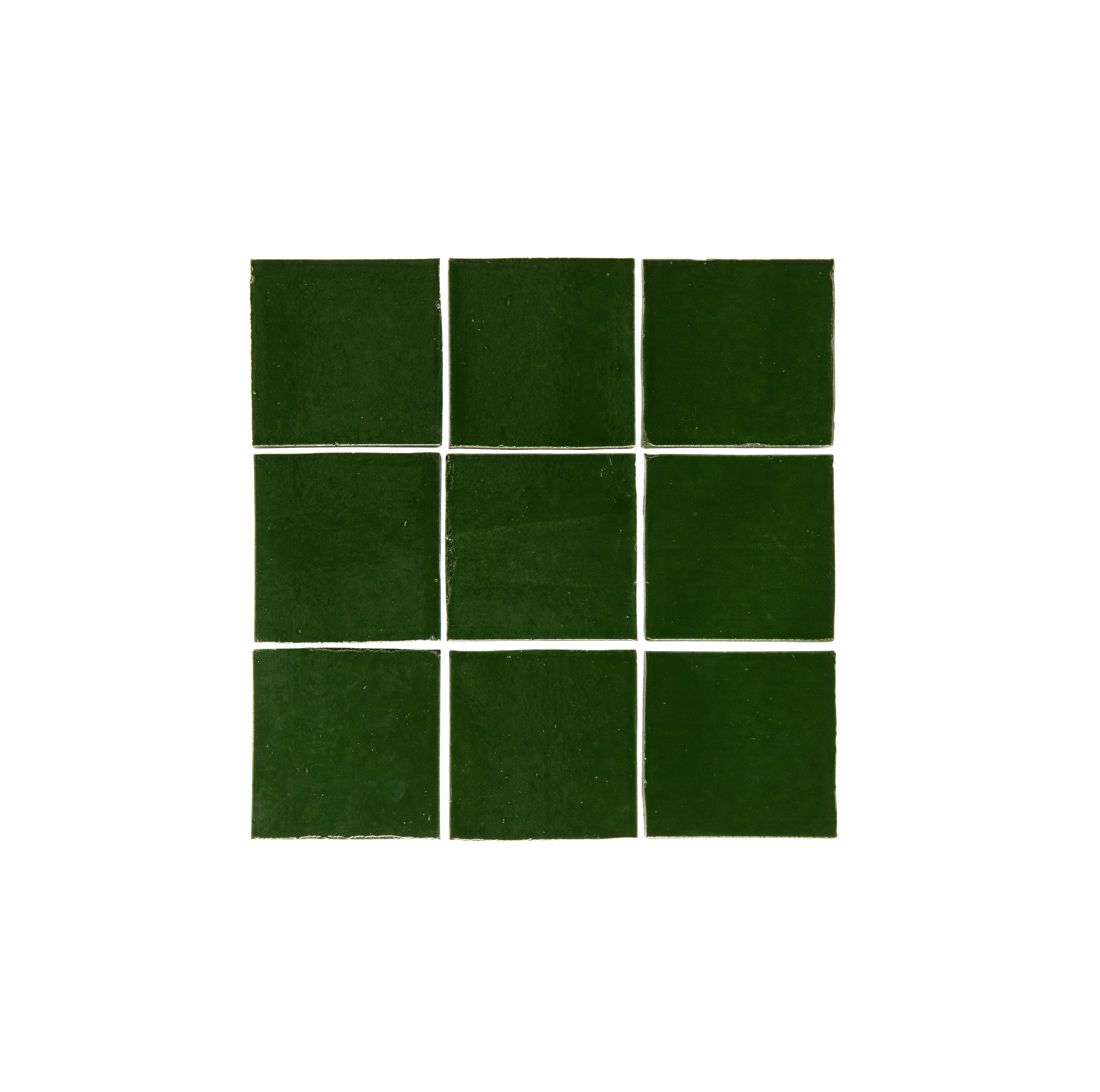 Rommani Handmade Zellige Square Fern