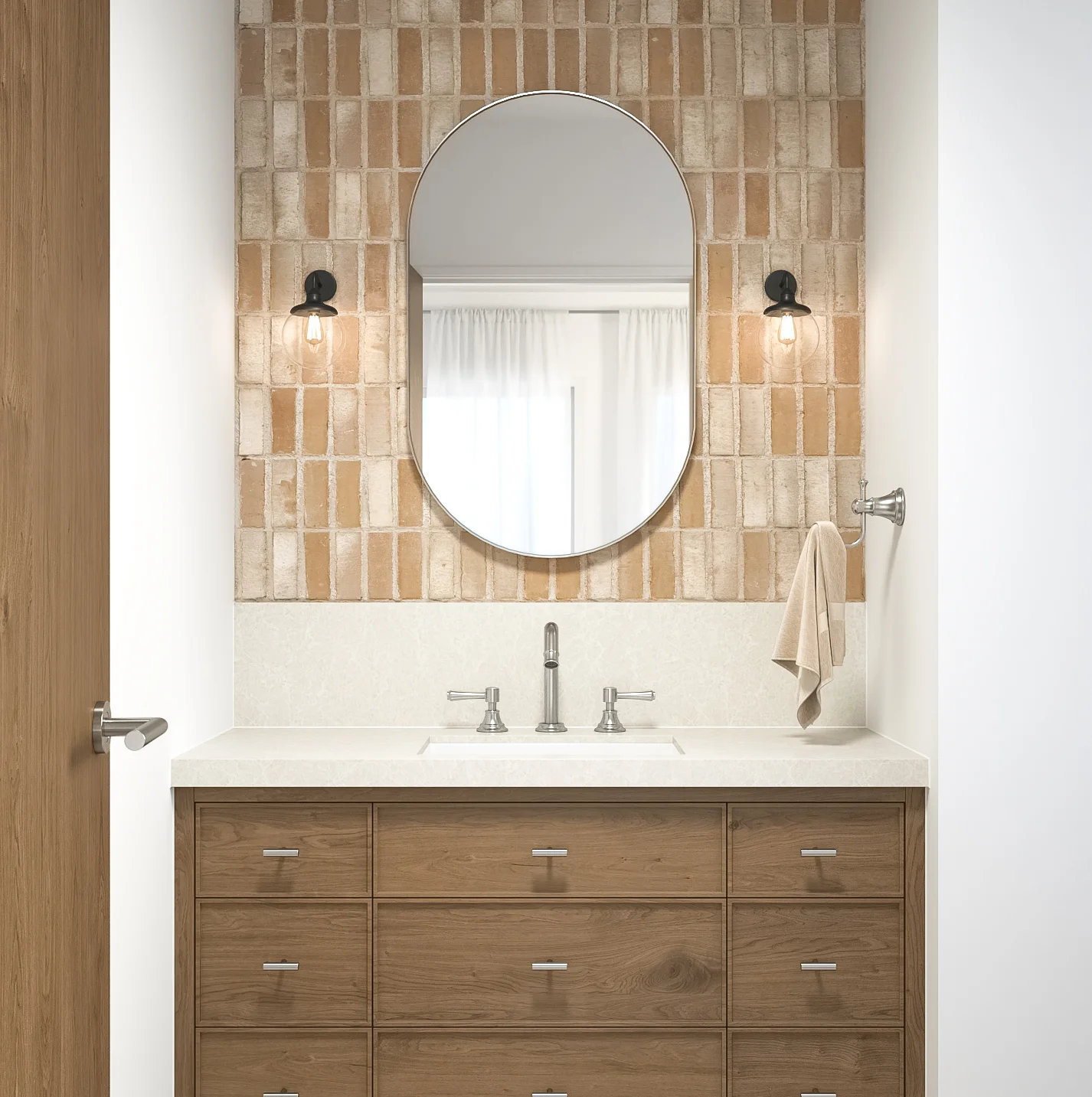 KinglsyProvincial ModernFarmhouse PowderRoom BN 01