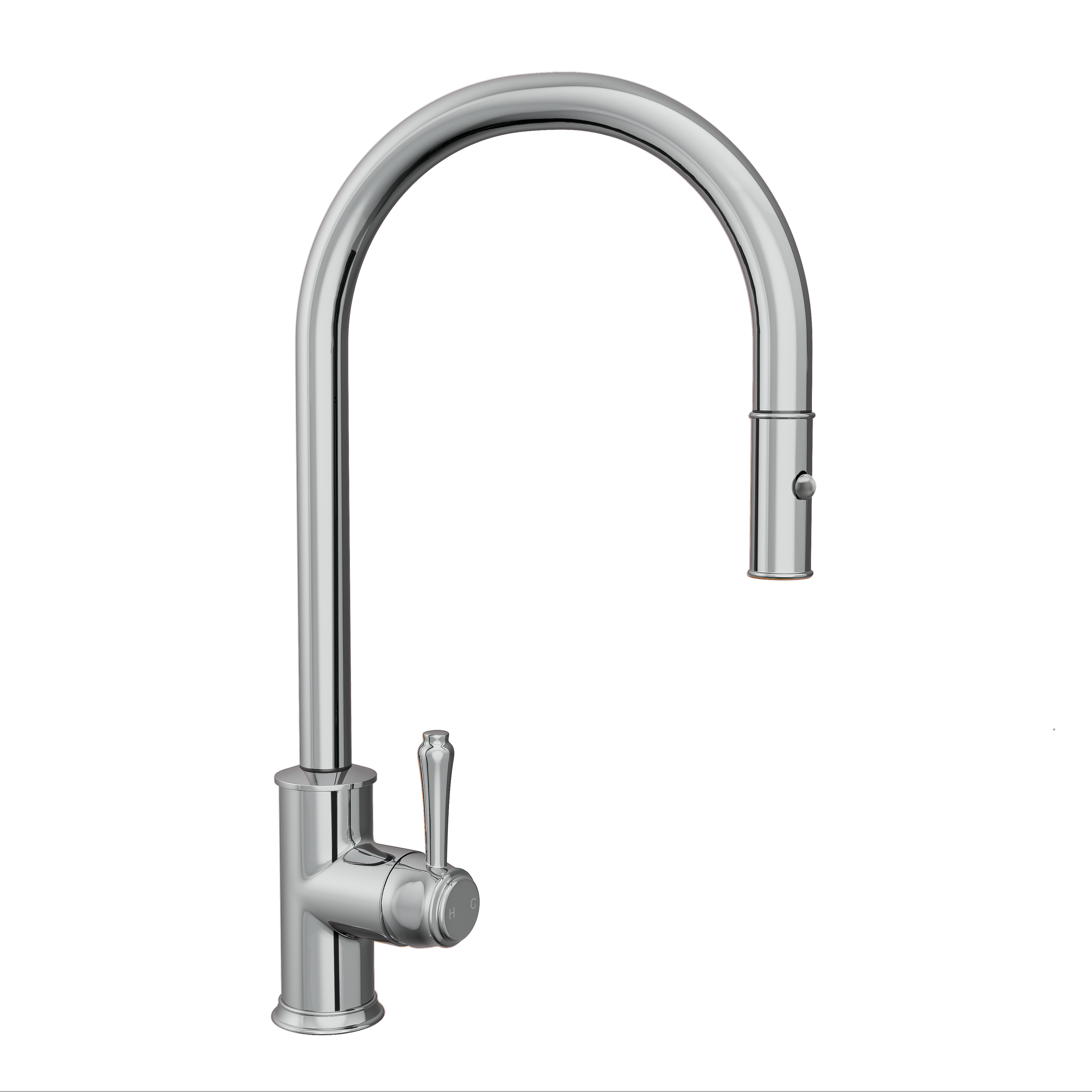 Kingsley Commercial Pull-Out Spray Attachment StockRender Polished Stainless