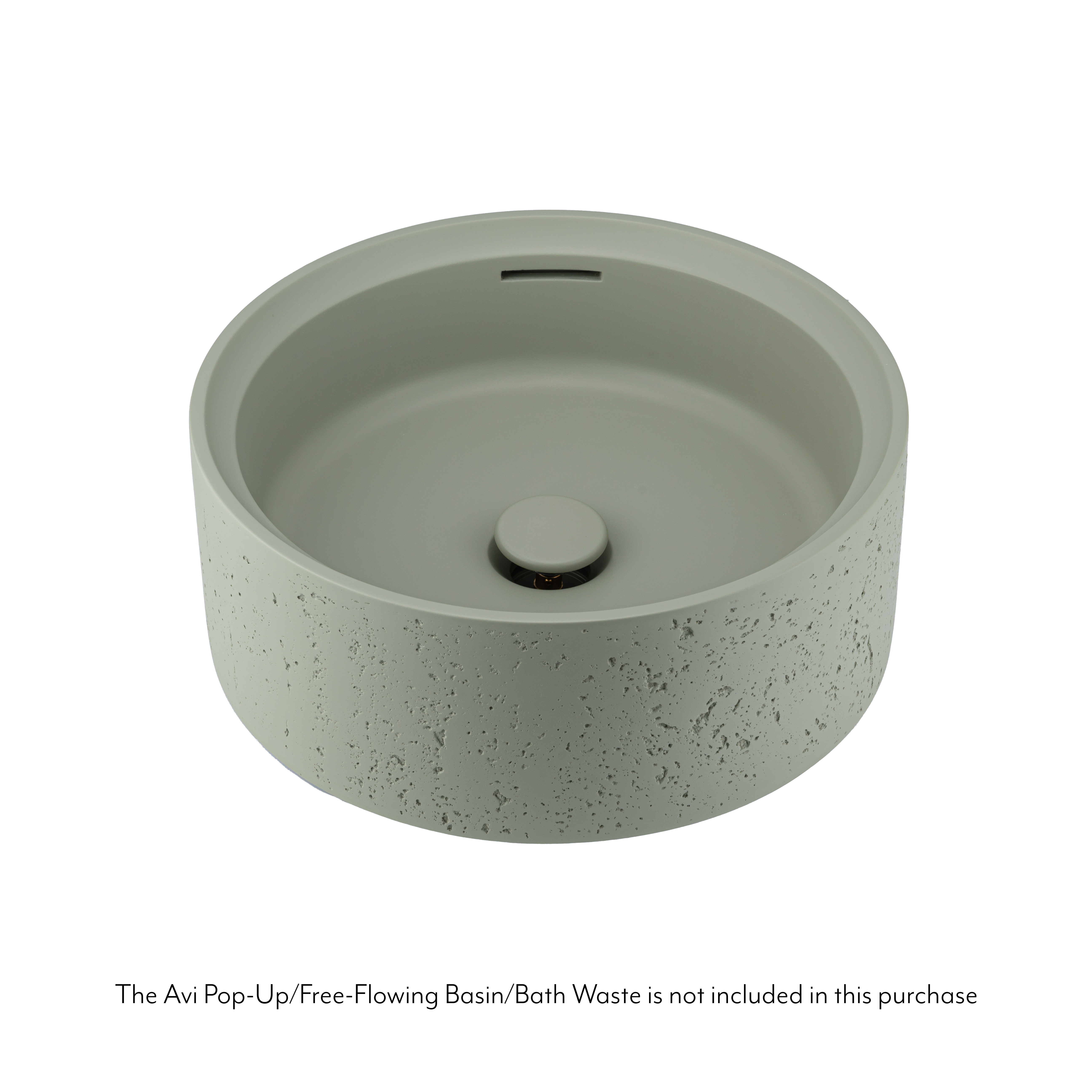 Atelis Concrete Basin Overflow Avi Waste Sage