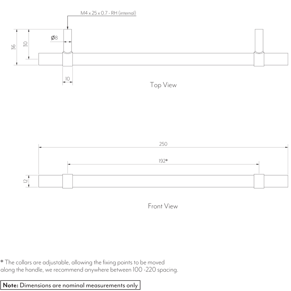 Adjustable Cab Pull 250 GALLERY SPEC-01